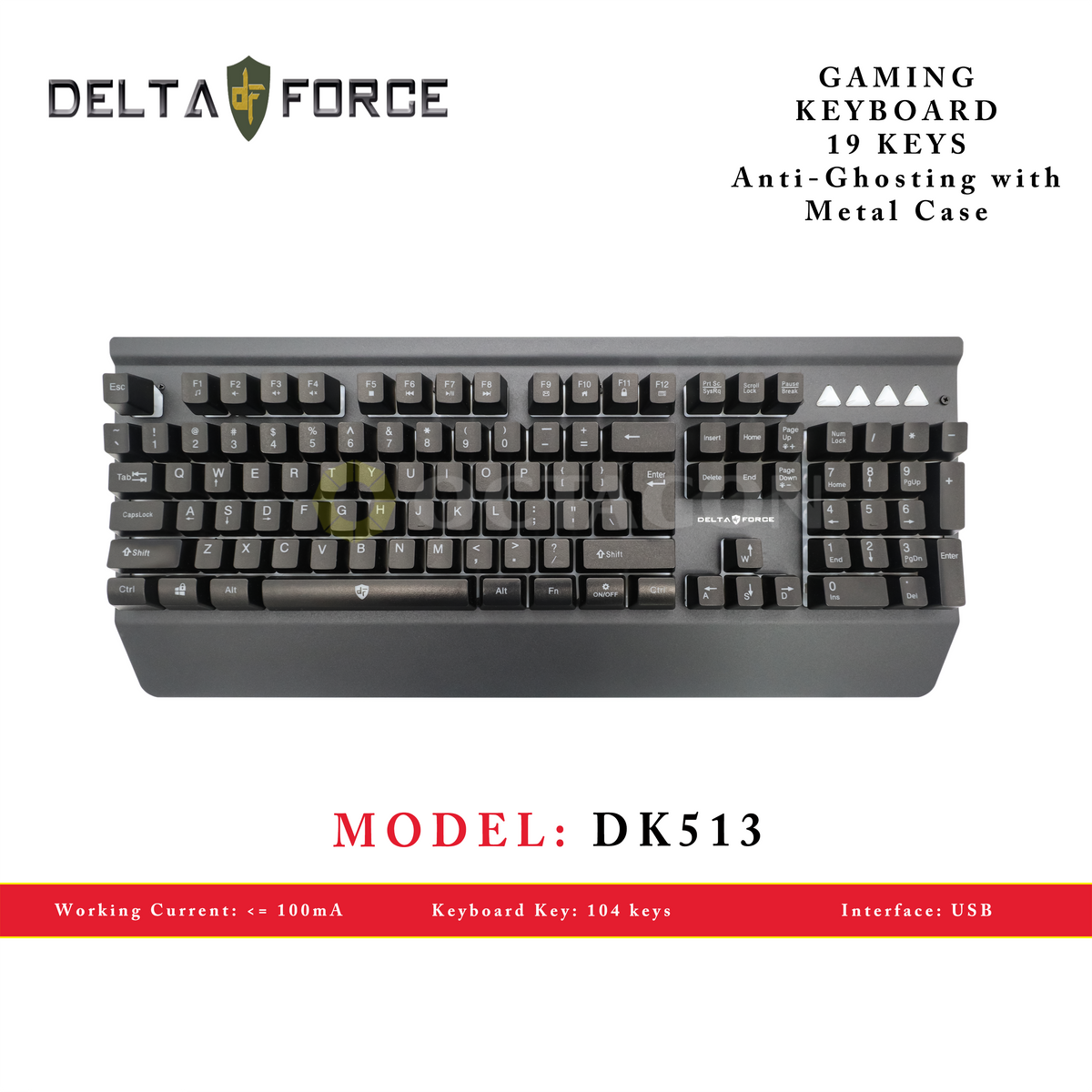 DELTA FORCE DMP220 MOUSE PAD USB RGB 800*300*4MM – Octagon Computer  Superstore