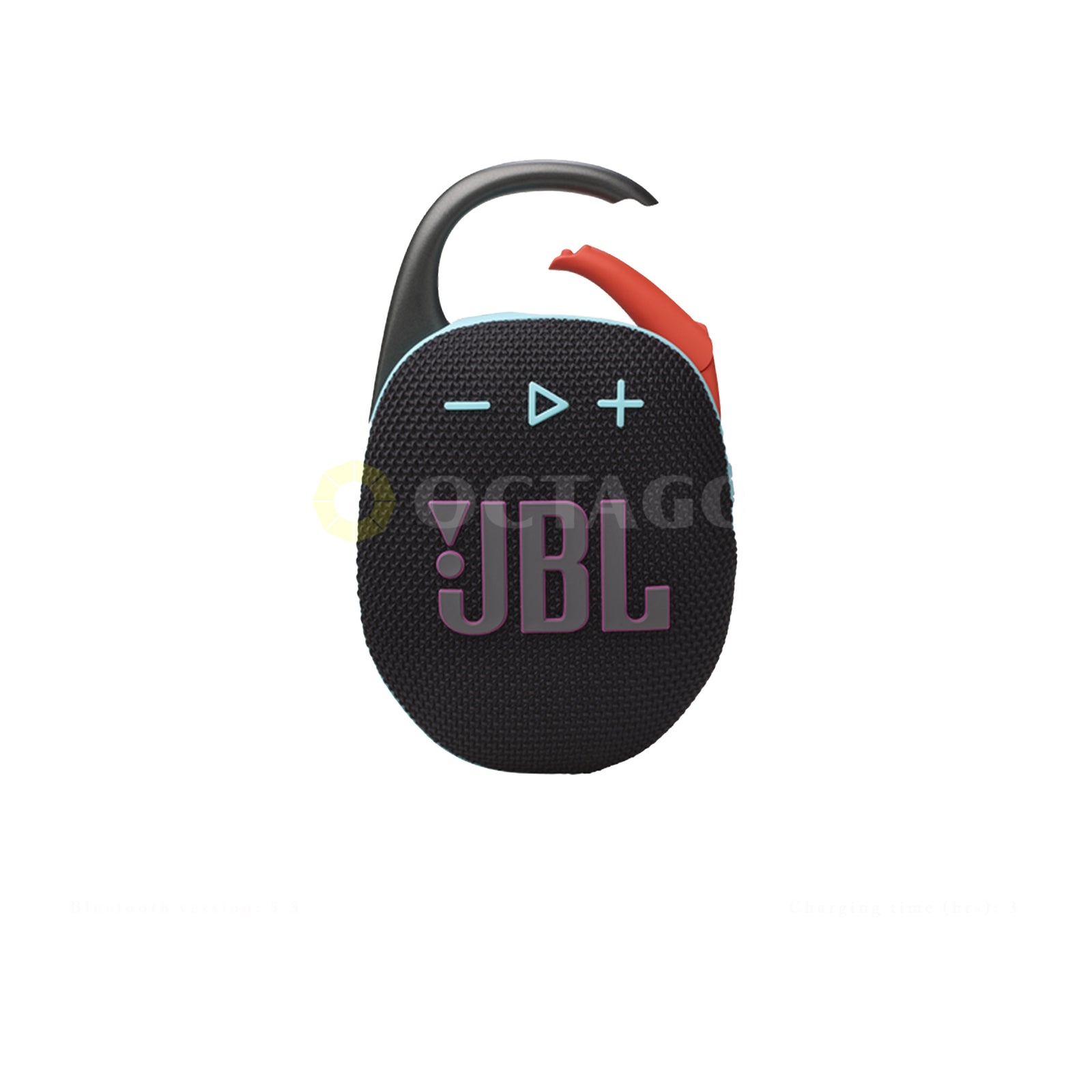 JBL CLIP 5 BLACK+ORANGE BT SPEAKER ULTRA