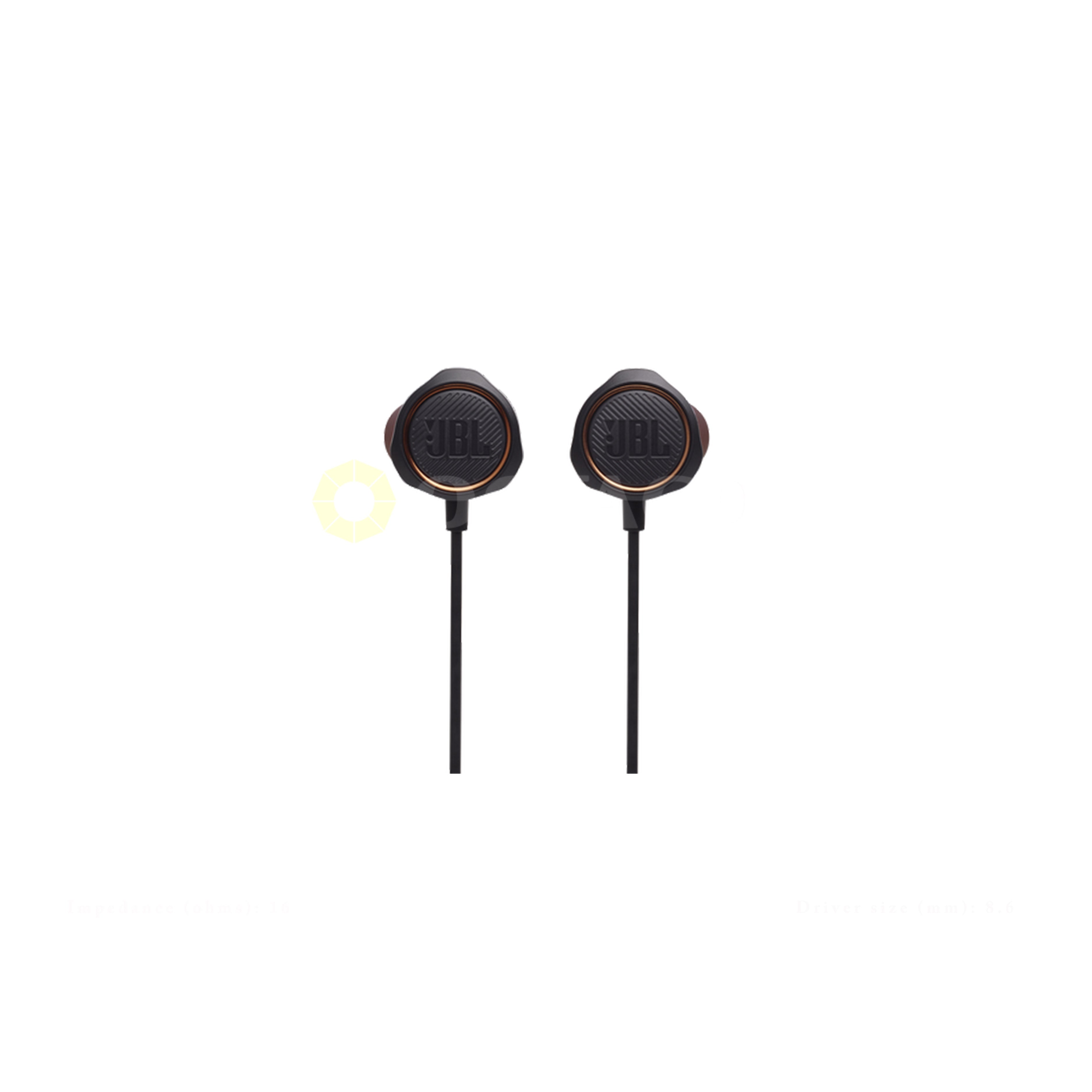 JBL QUANTUM 50 BLACK IN-EAR EARPHONE