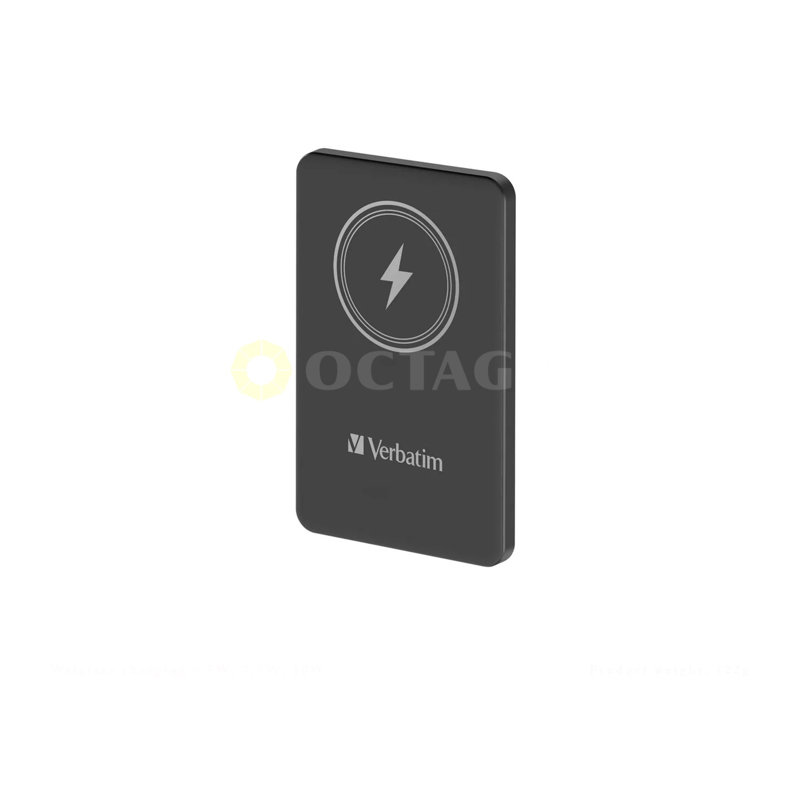 VERBATIM 66907 POWER PACK 5000MAH MAGNETIC WIRELESS CHARGING (BLACK)