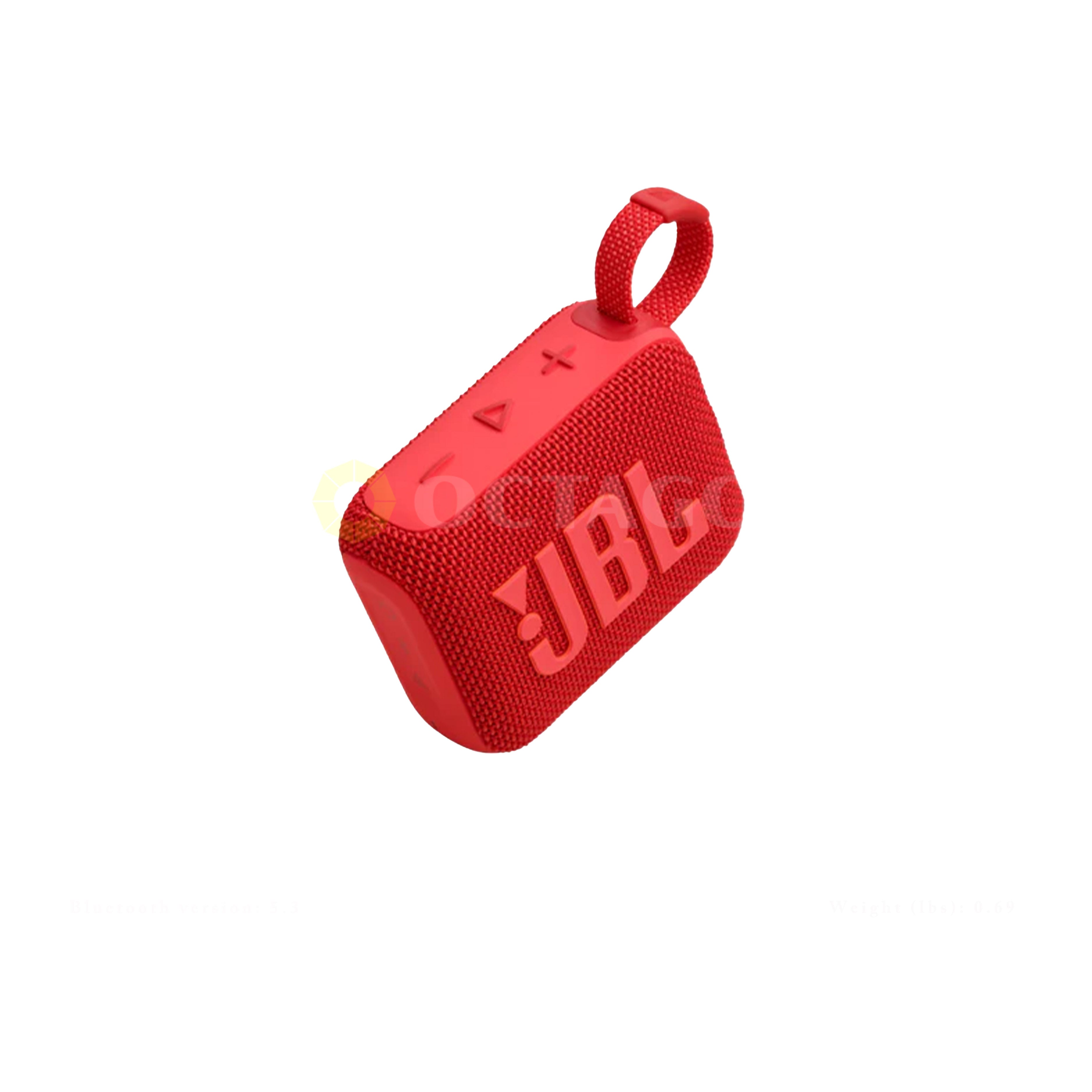 JBL G0 4 BT RED SPEAKER  PORTABLE