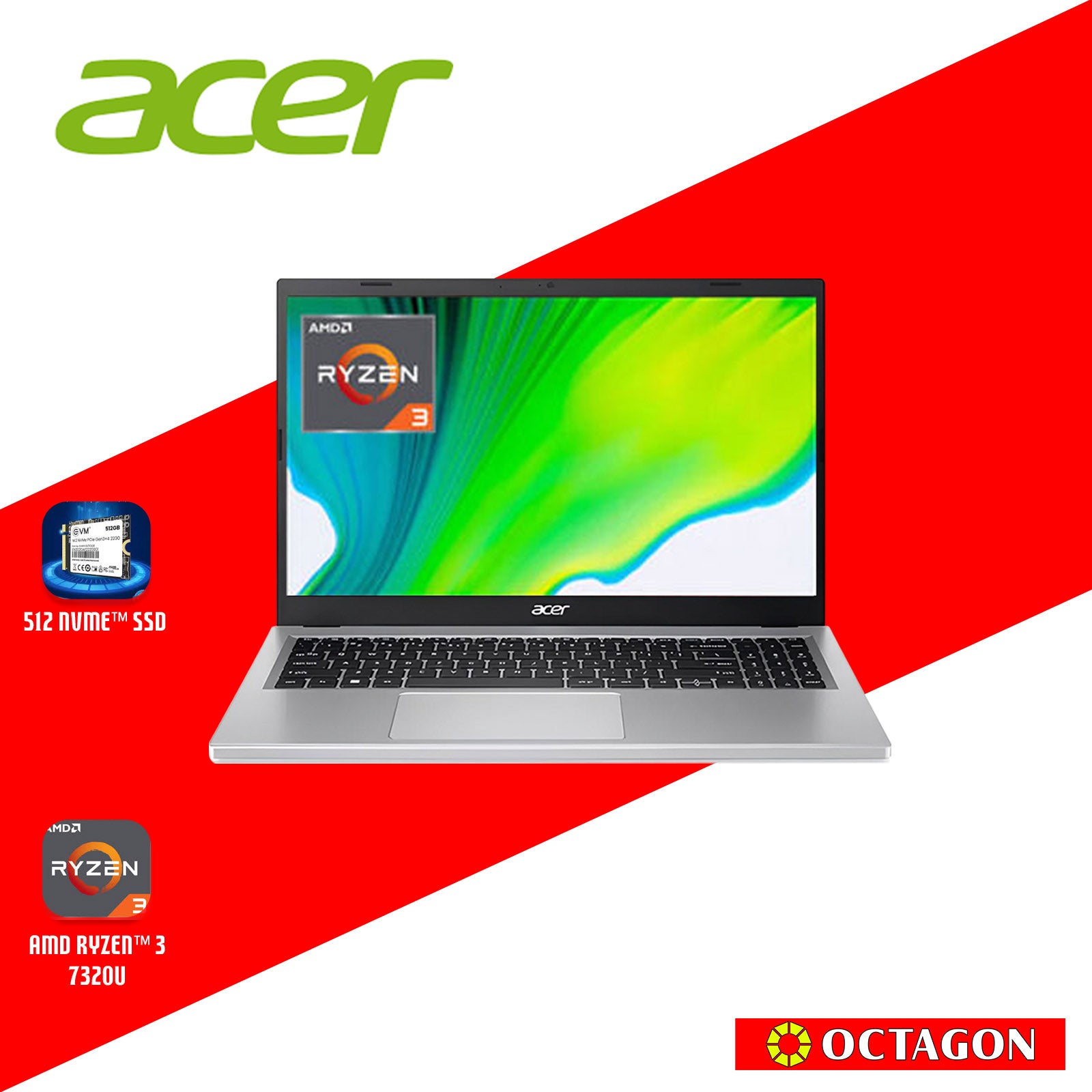 ACER ASPIRE 3 A315-24P-R4KG/ RYZEN 3