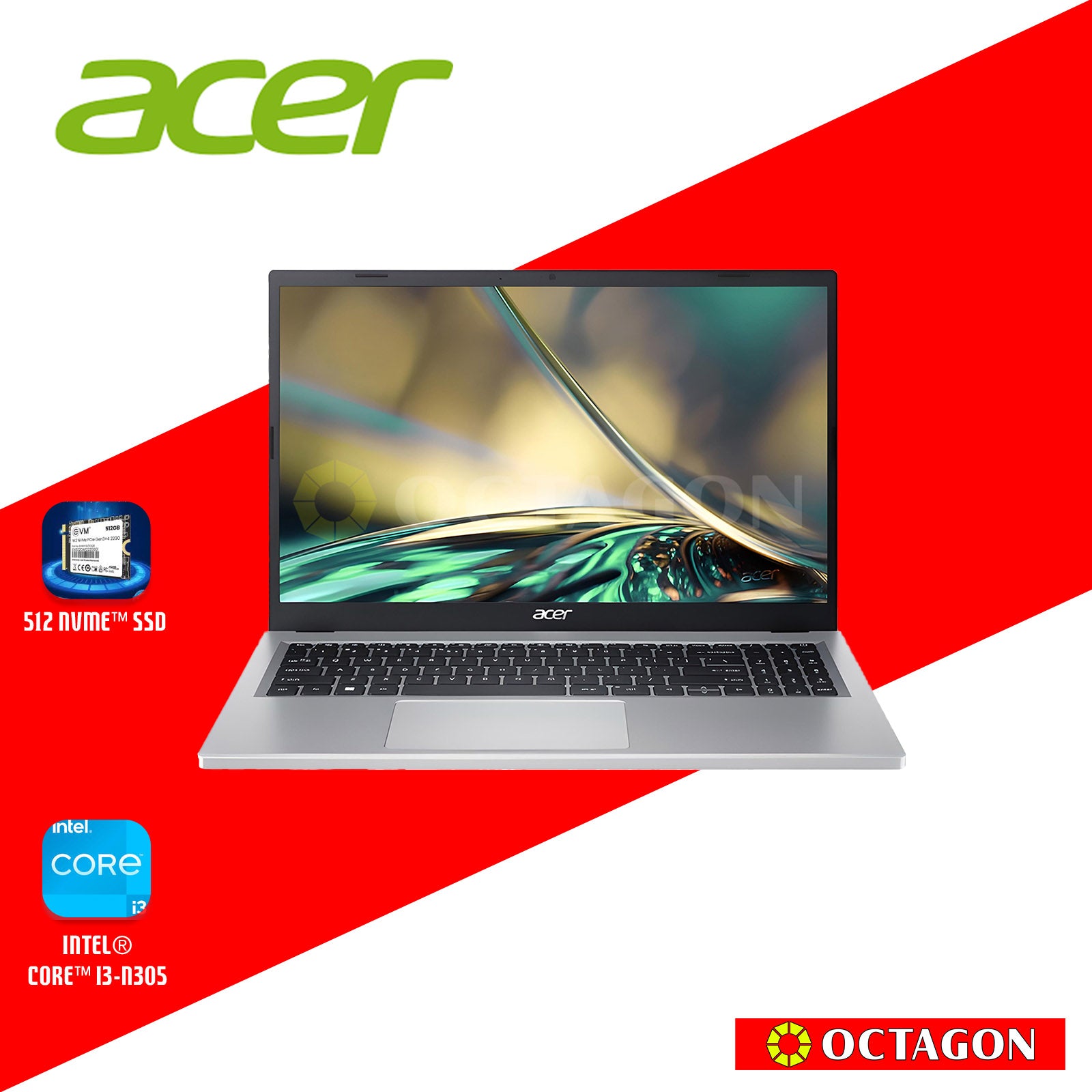 ACER ASPIRE 3 A315-510P-38RD/ INTEL N305