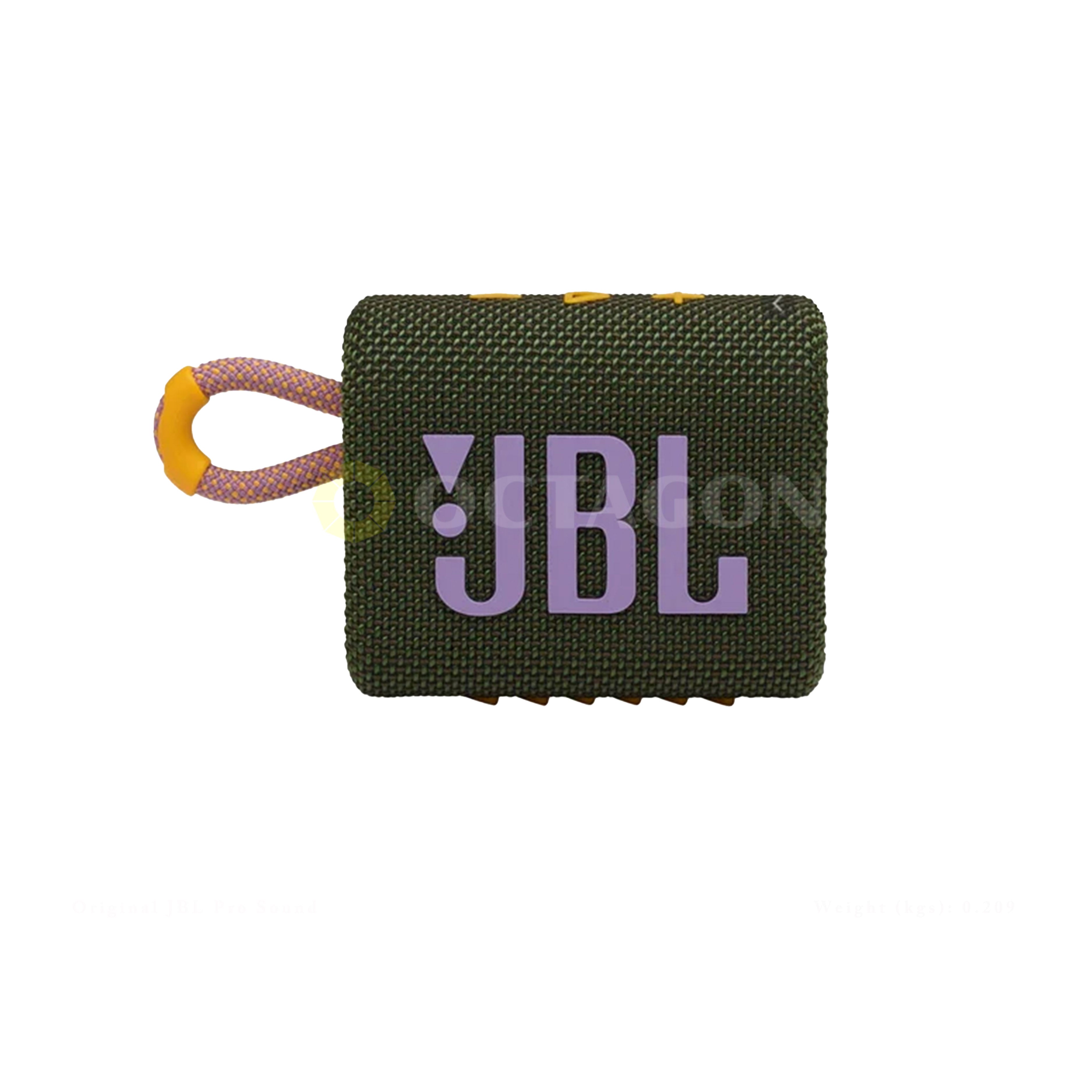 JBL GO 3 BT GREEN SPEAKER PORTABLE