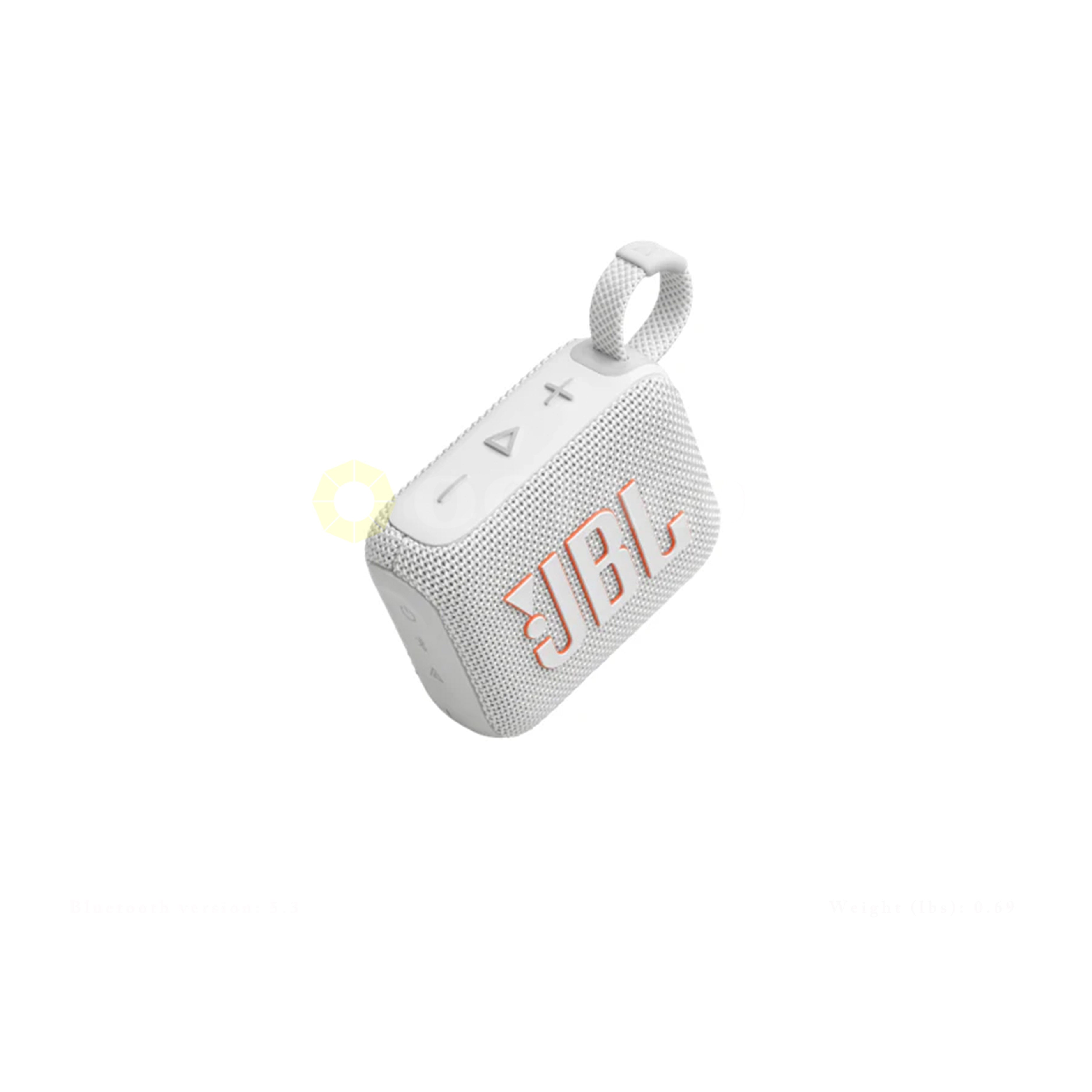 JBL GO 4 BT WHITE SPEAKER PORTABLE