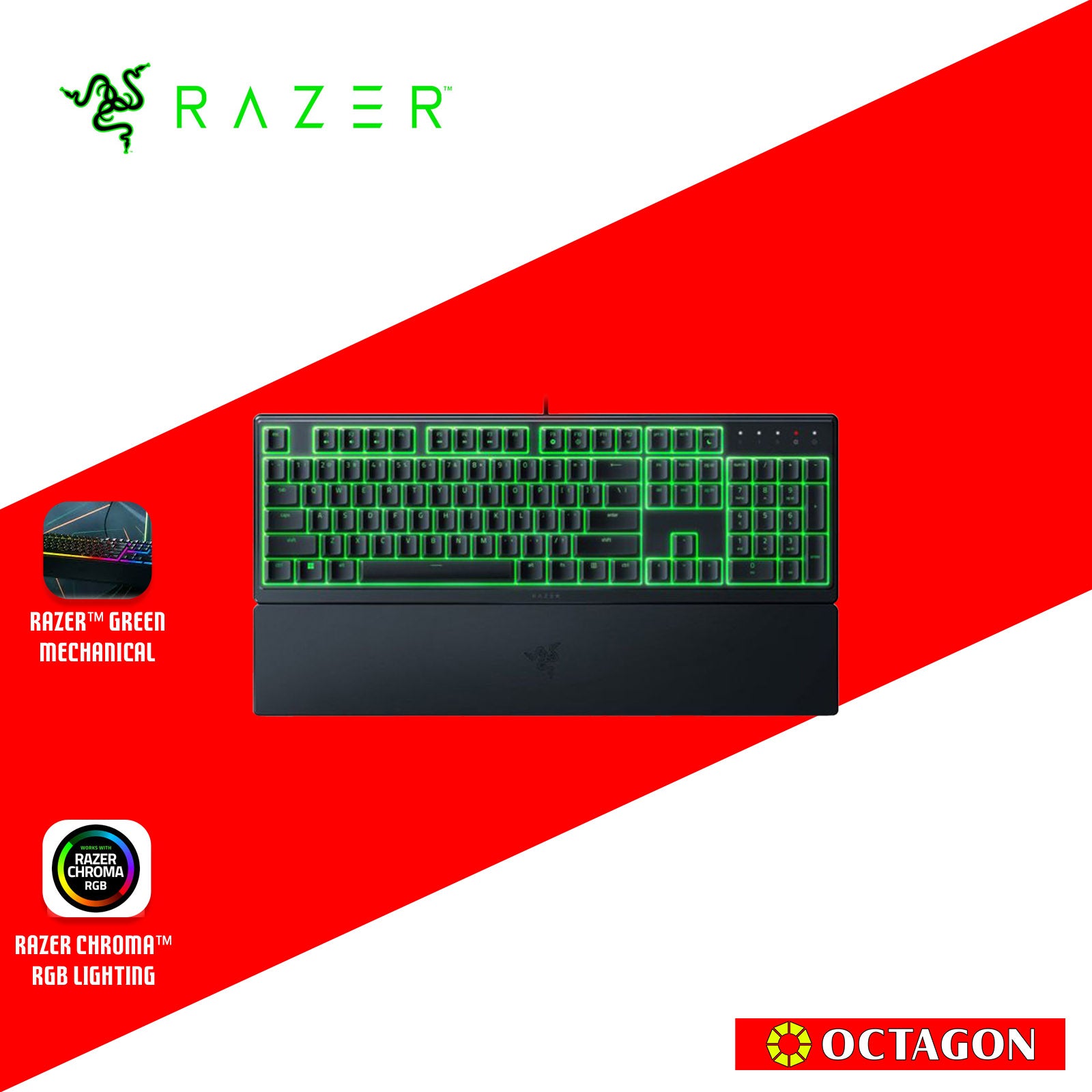 RAZER ORNATA V3X LOW PROFILE GAMING KEYBOARD