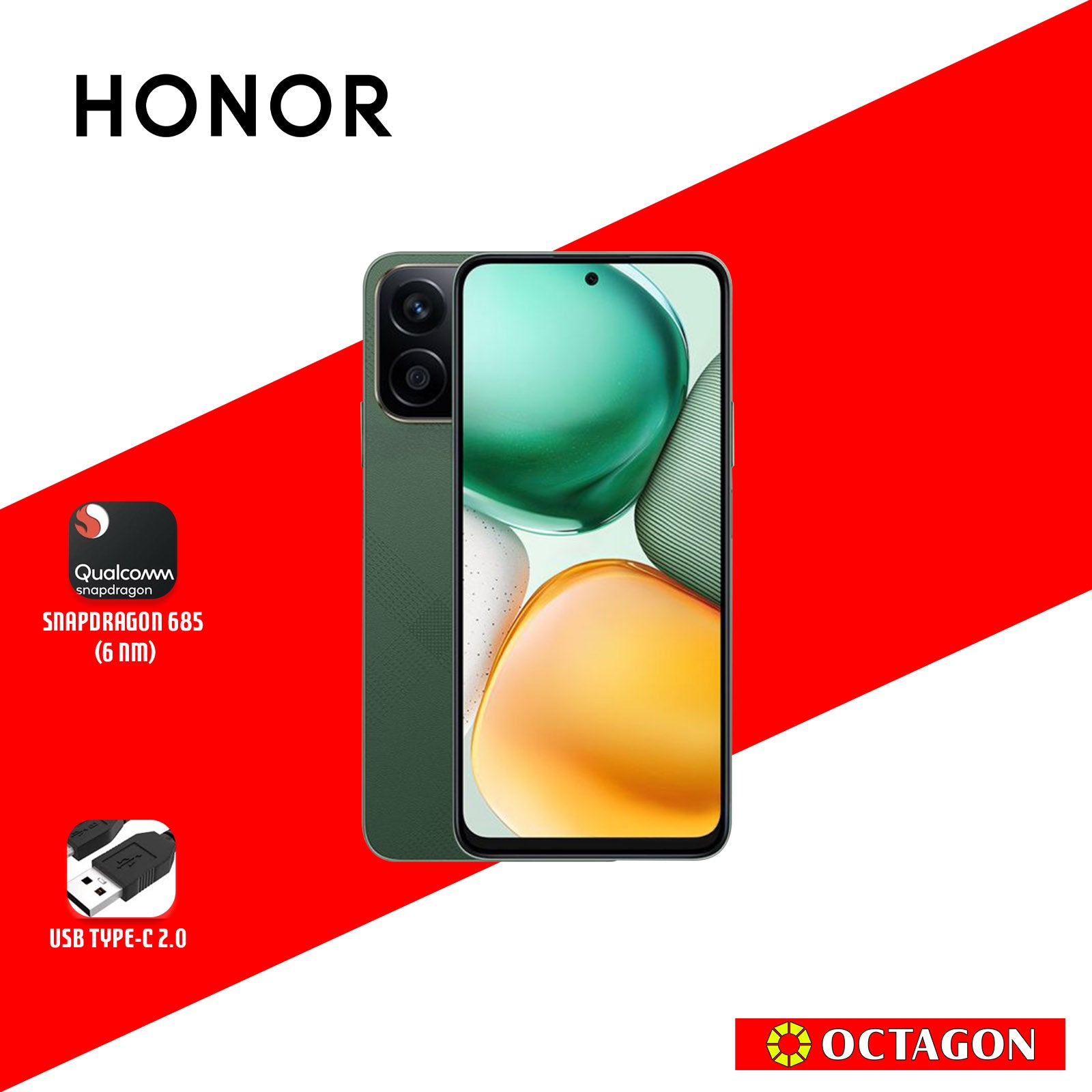 HONOR X7C 8GB+8GB 256GB GREEN