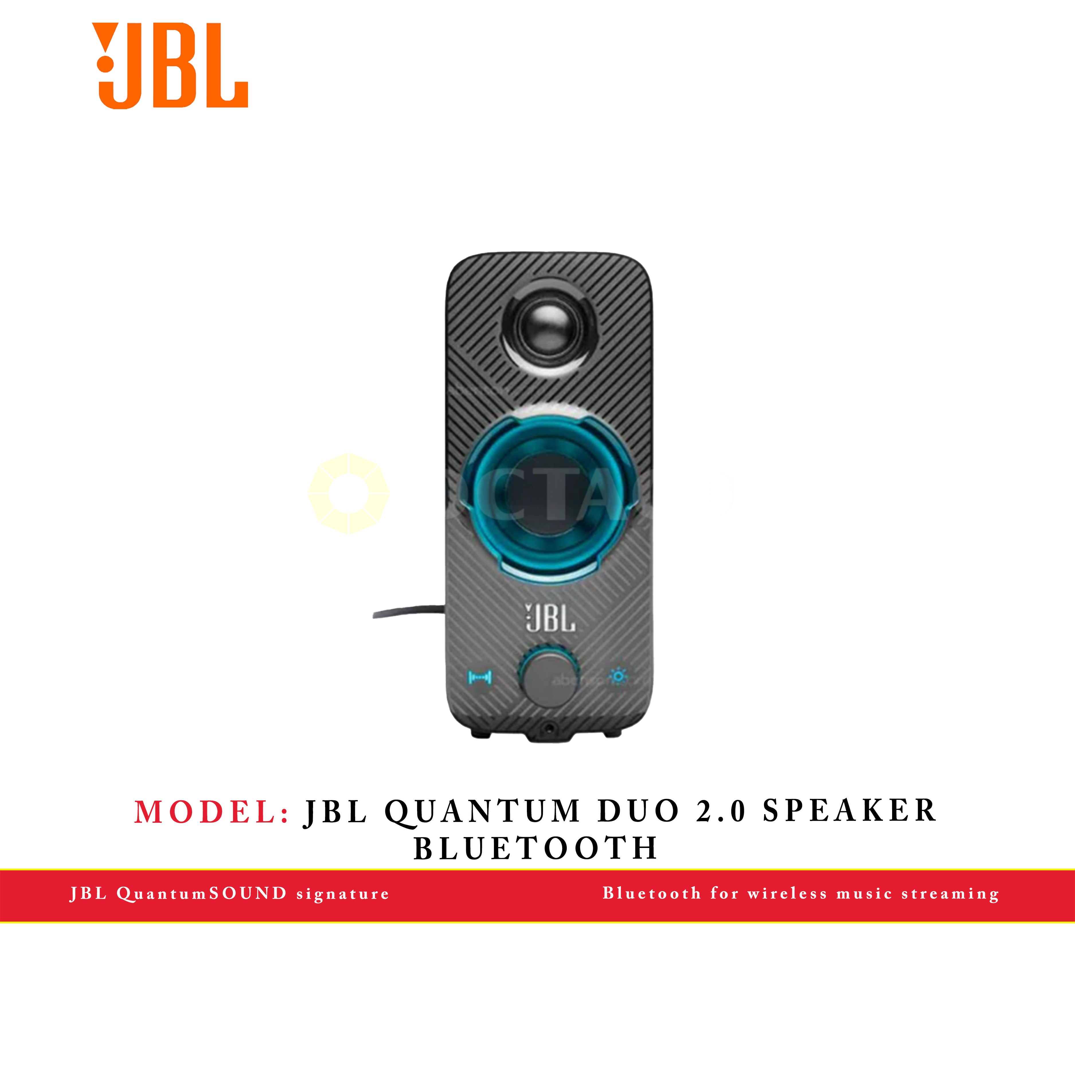 JBL QUANTUM DUO 2.0 SPEAKER BLUETOOTH