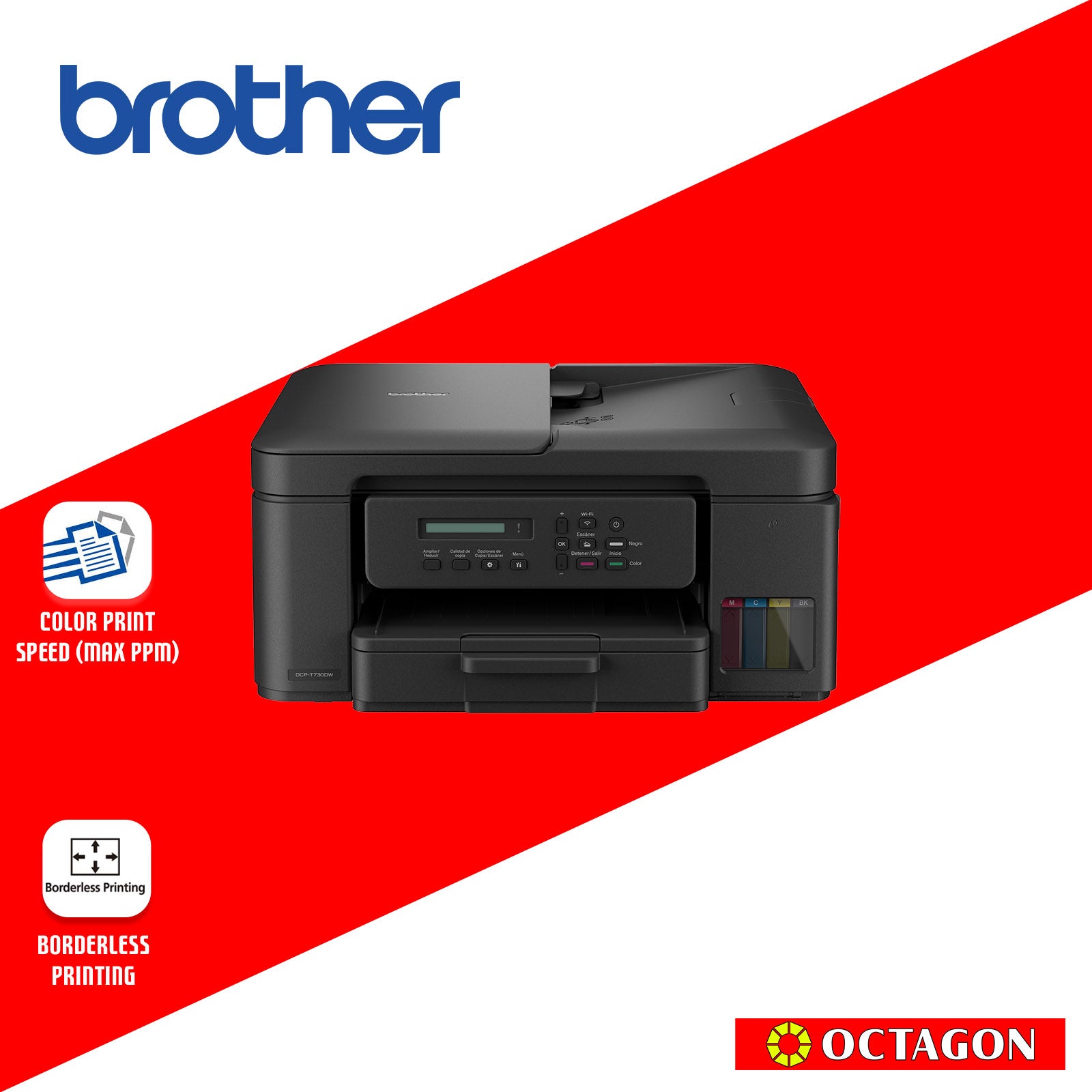 BROTHER DCP-T730W 3IN1 PRINTER