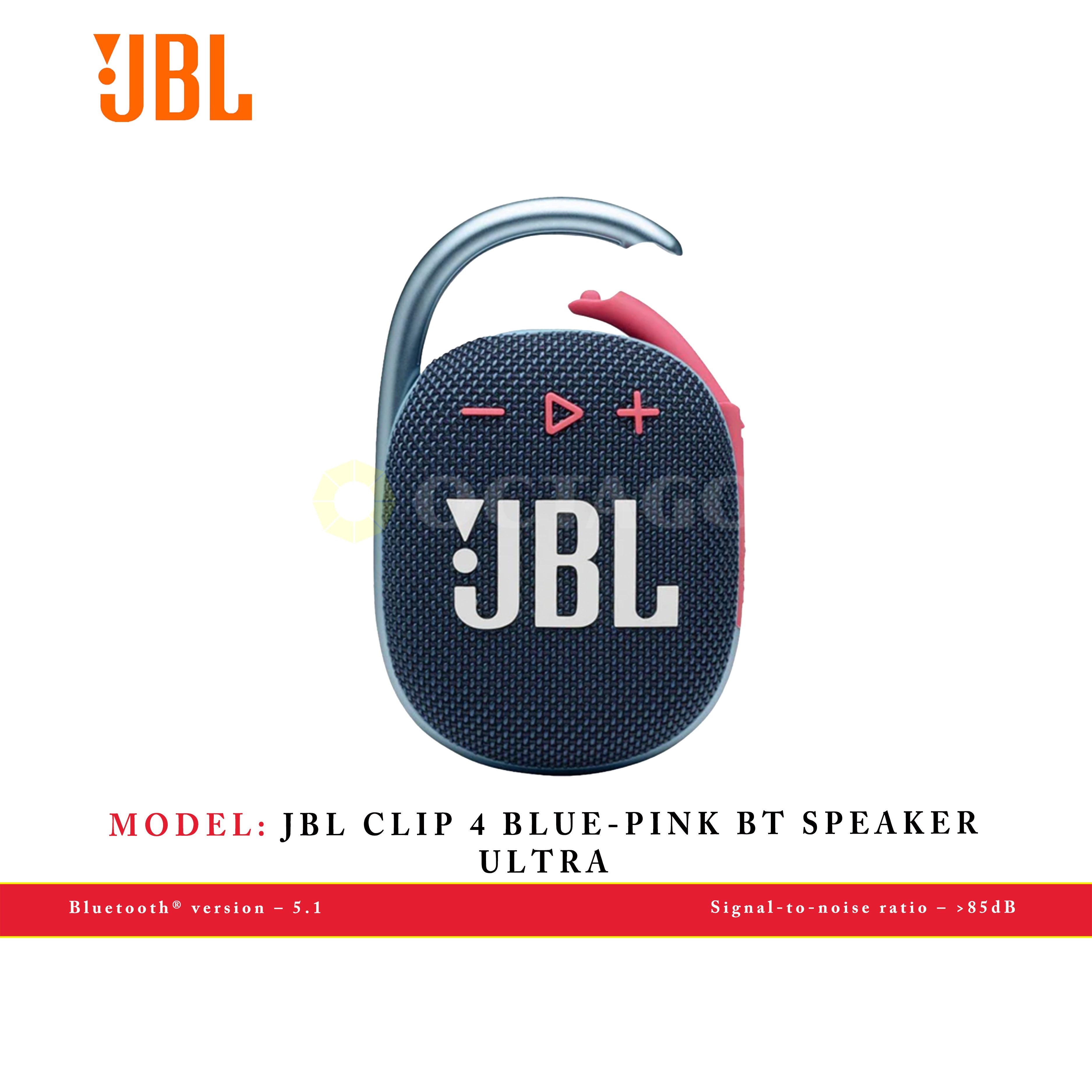 JBL CLIP 4 BLUE-PINK BT SPEAKER ULTRA