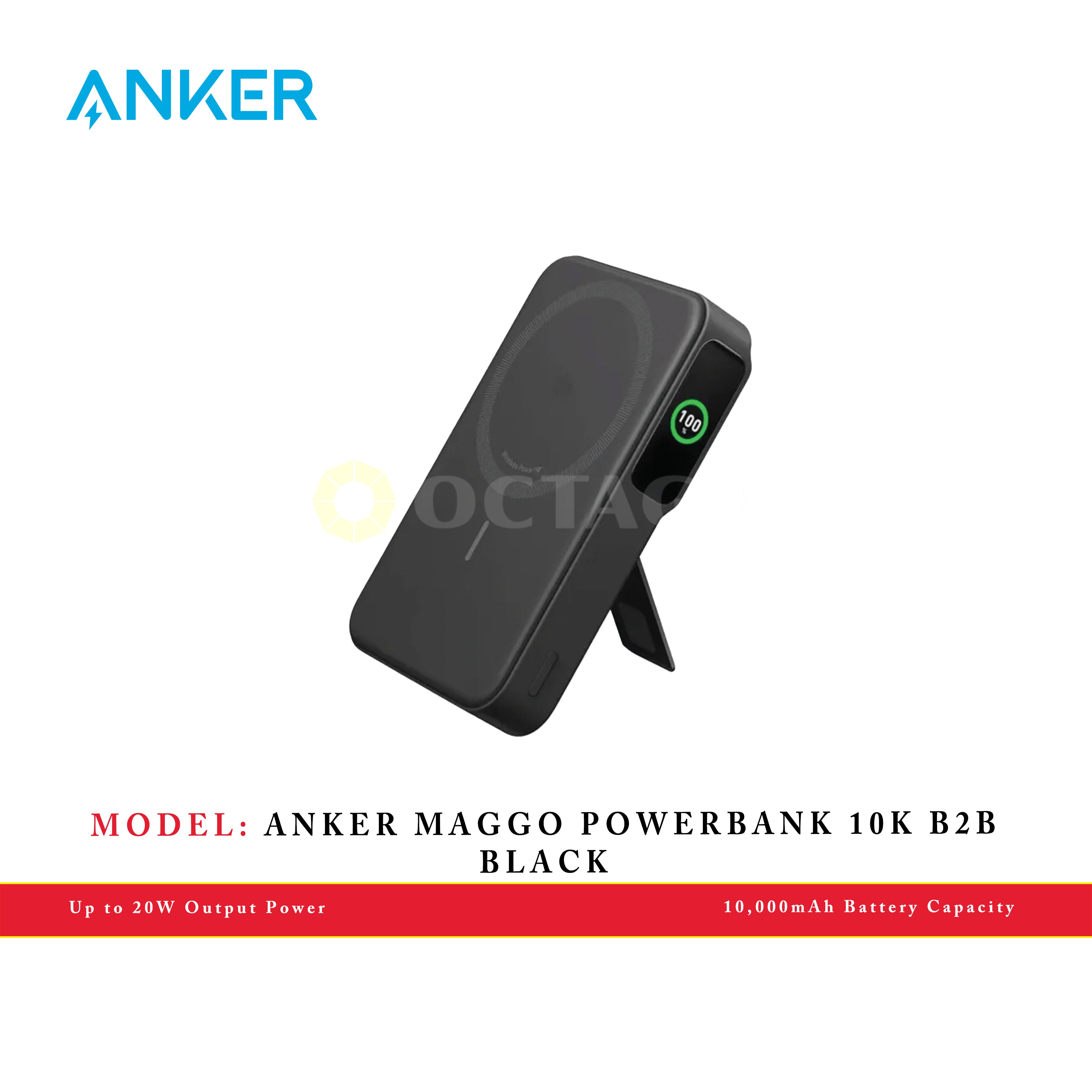 ANKER MAGGO POWERBANK 10K B2B BLACK