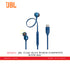 JBL T310C BLUE WIRED EARPHONE