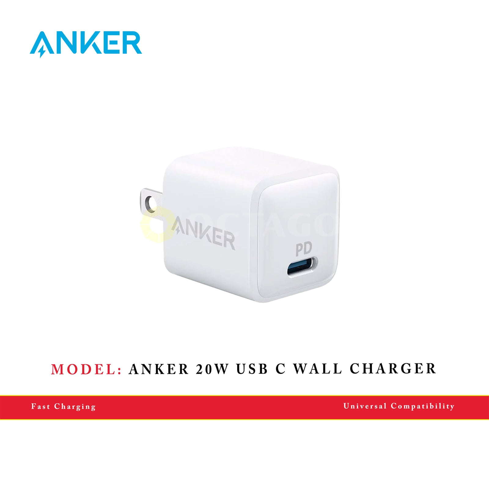 ANKER 20W USB C WALL CHARGER