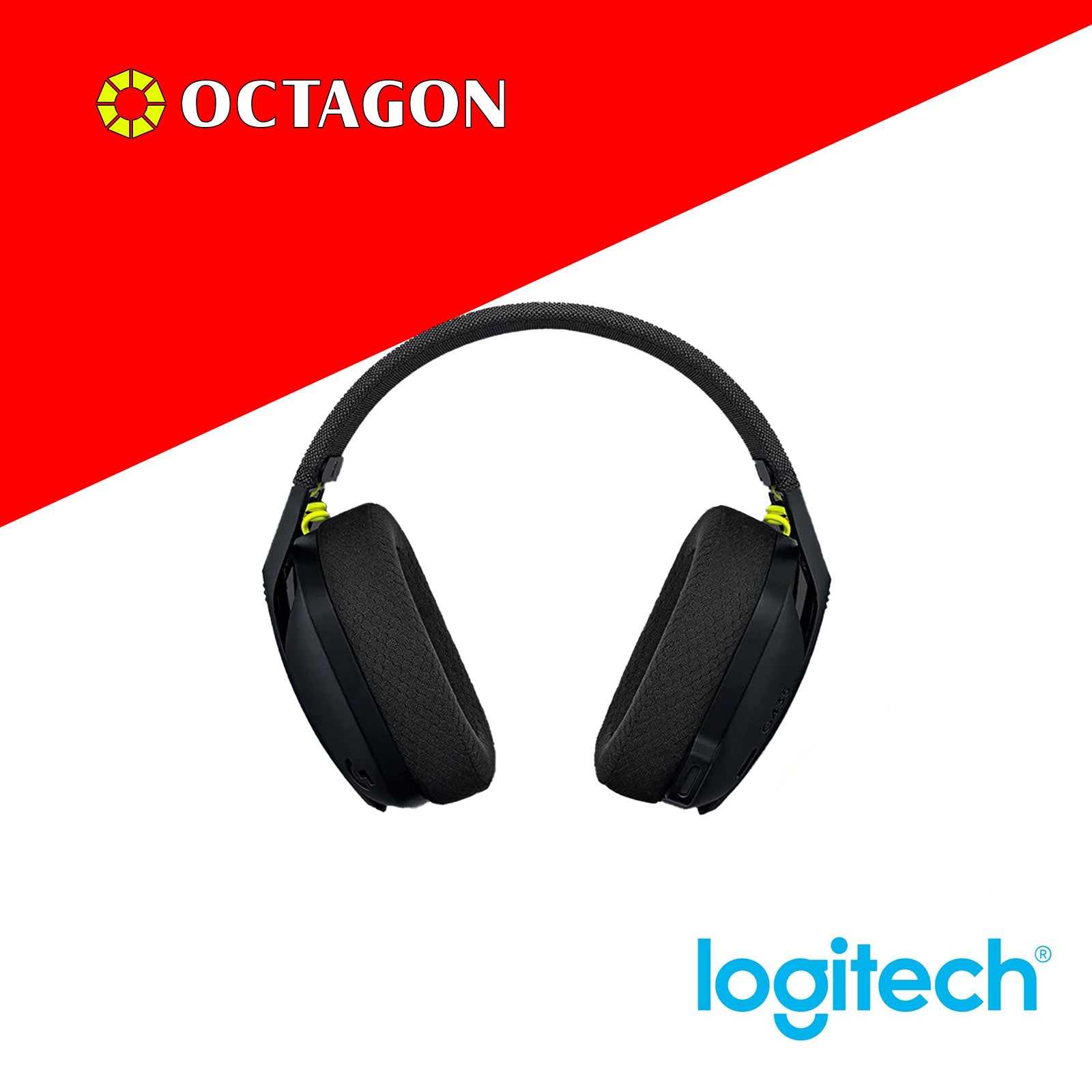 LOGITECH G435 BLACK HEADSET WIRELESS/BLUETOOTH GAMING LIGHTSPEED