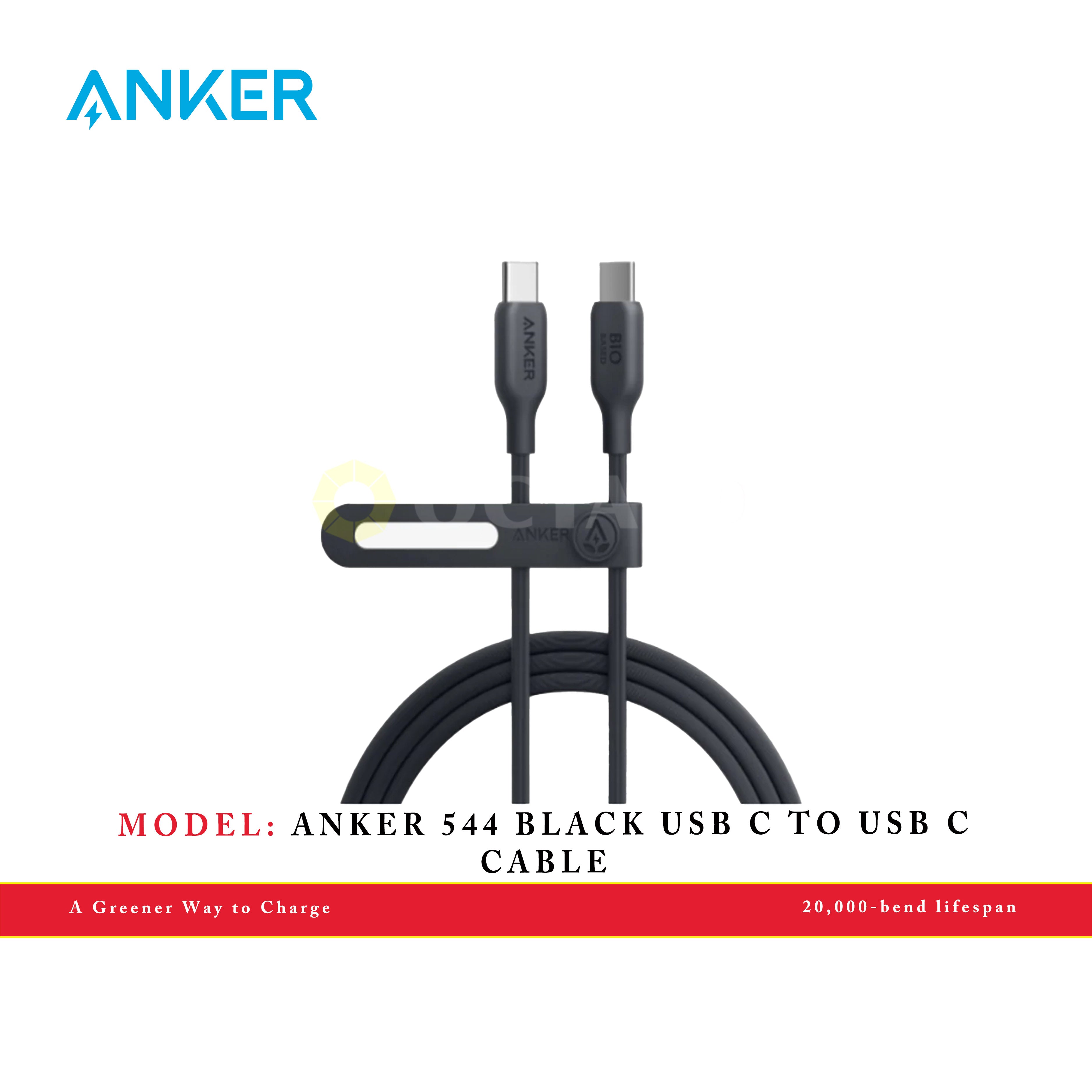 ANKER 544 BLACK USB C TO USB C CABLE