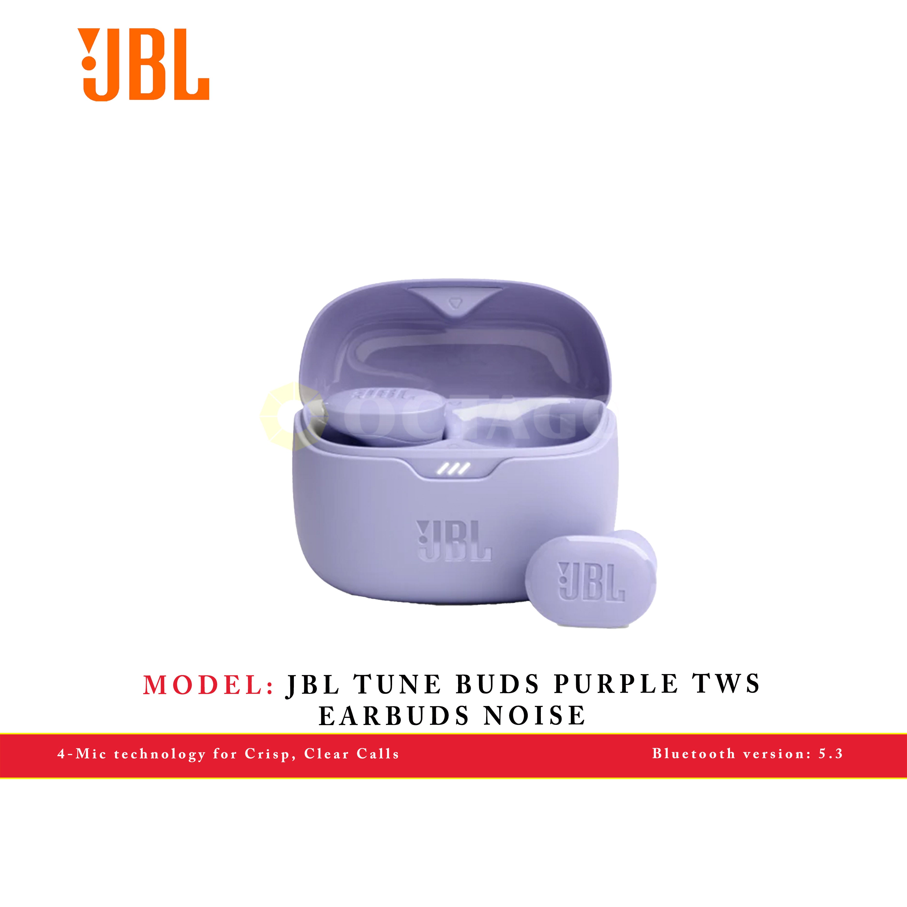 JBL TUNE BUDS PURPLE TWS EARBUDS NOISE