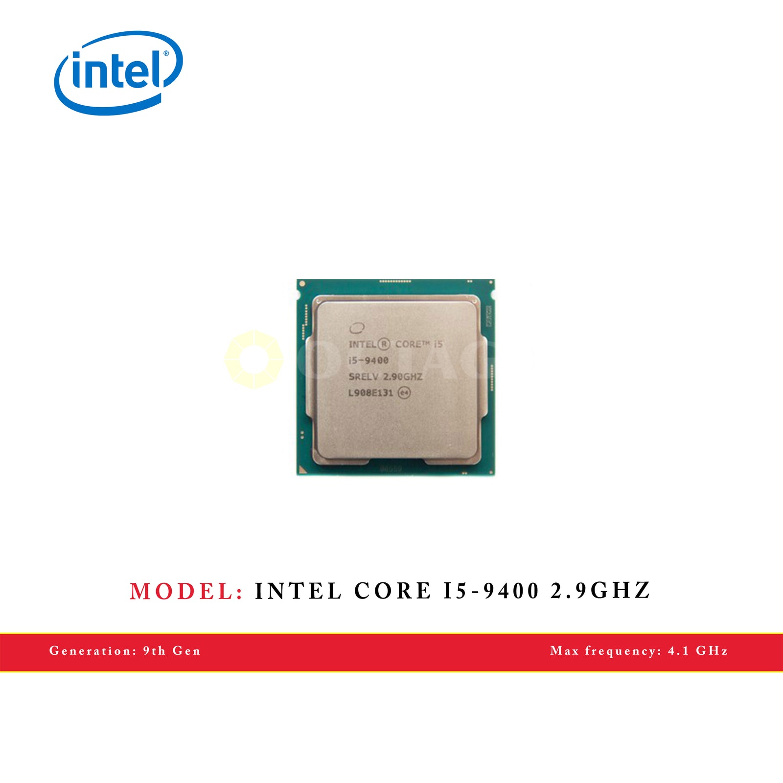 INTEL CORE I5-9400 2.9GHZ