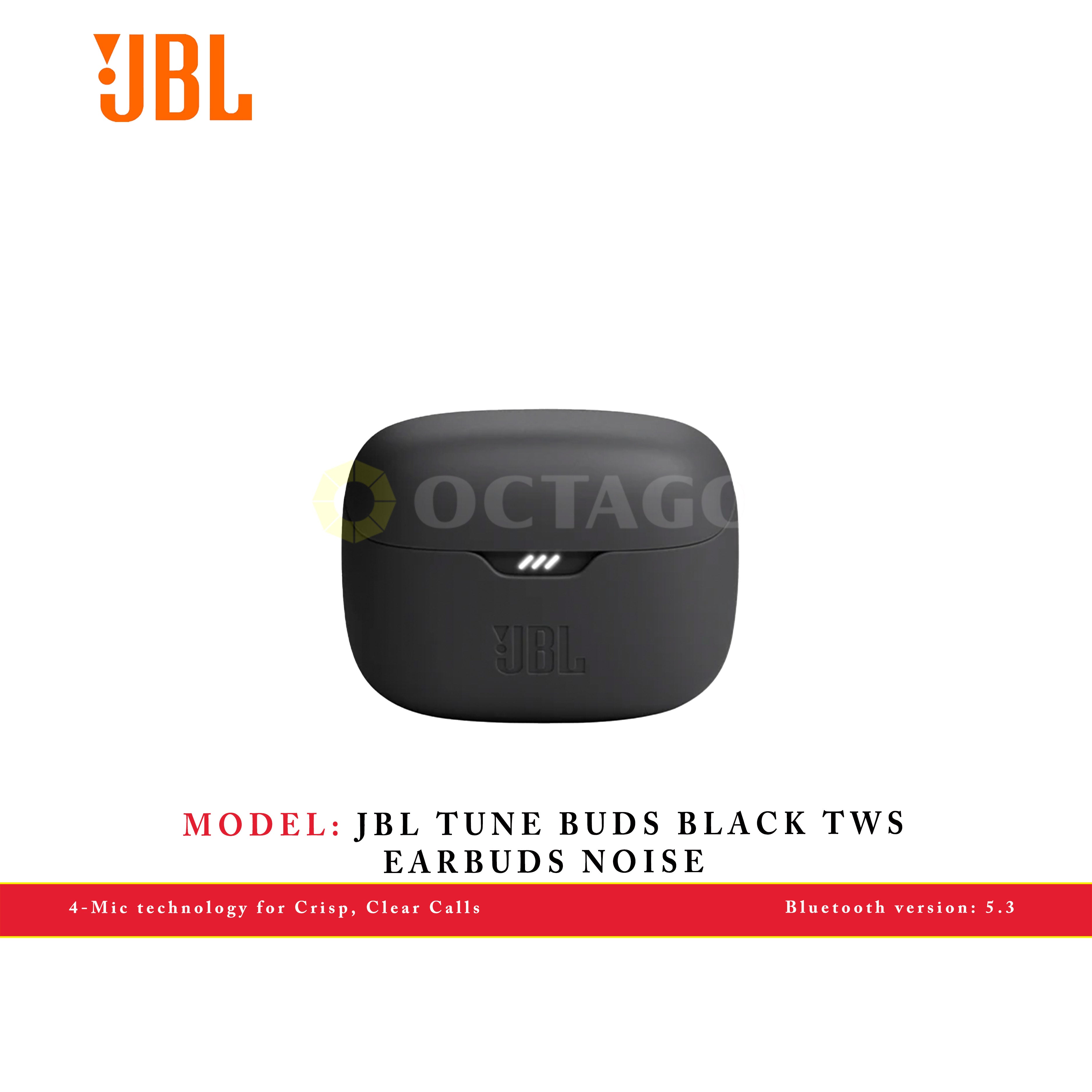 JBL TUNE BUDS BLACK TWS EARBUDS NOISE