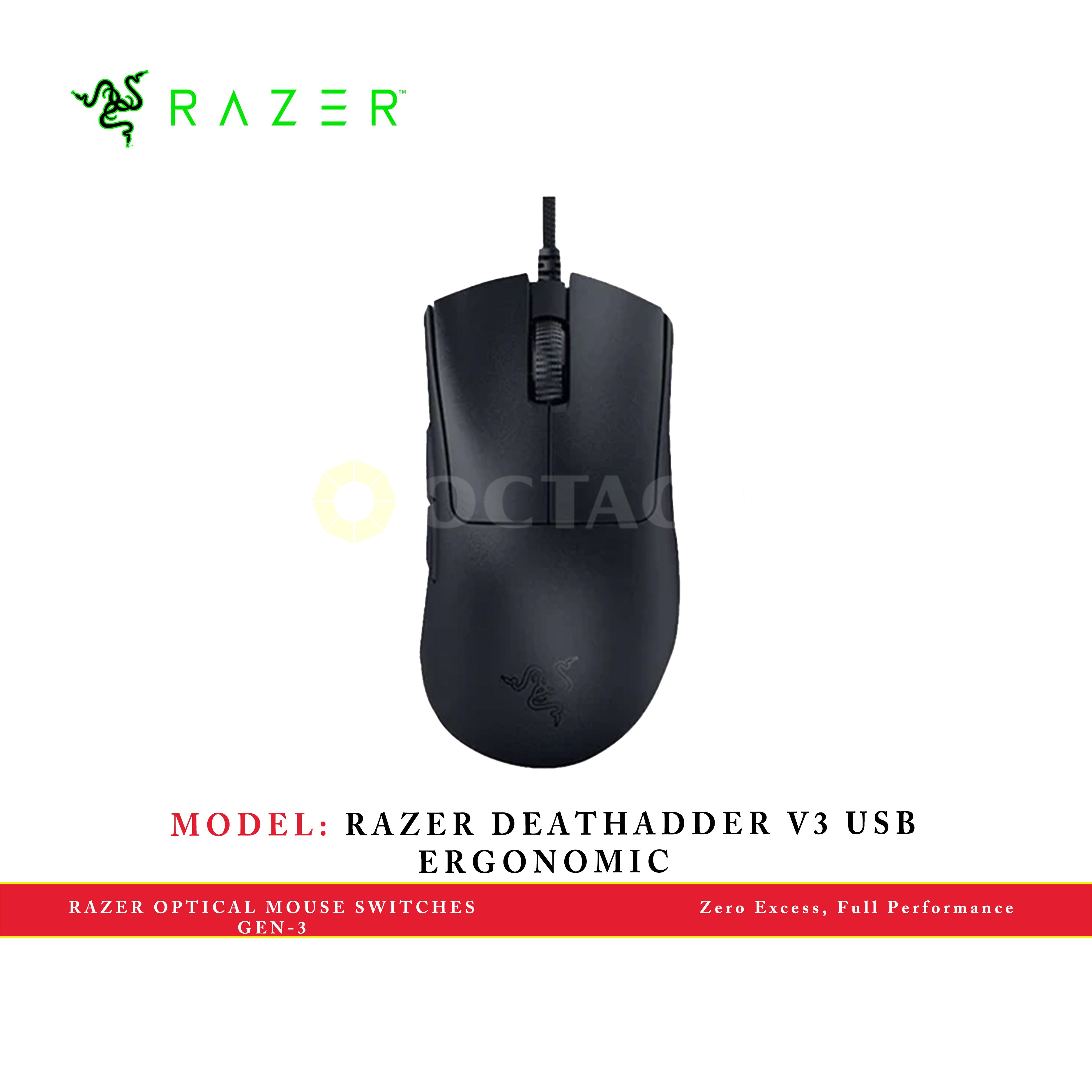 RAZER DEATHADDER V3 USB ERGONOMIC