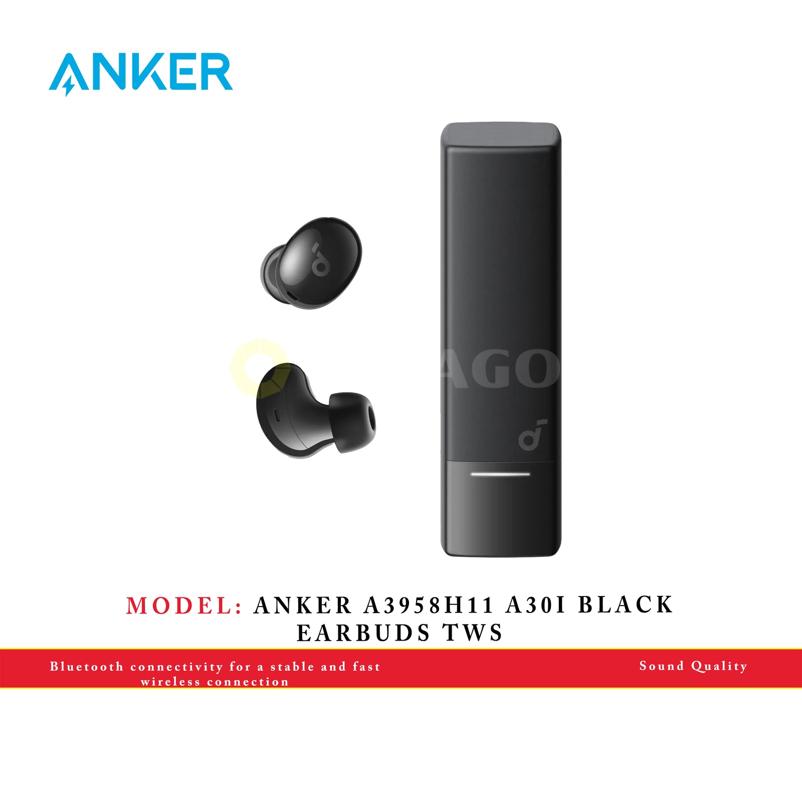 ANKER A3958H11 A30I BLACK EARBUDS TWS