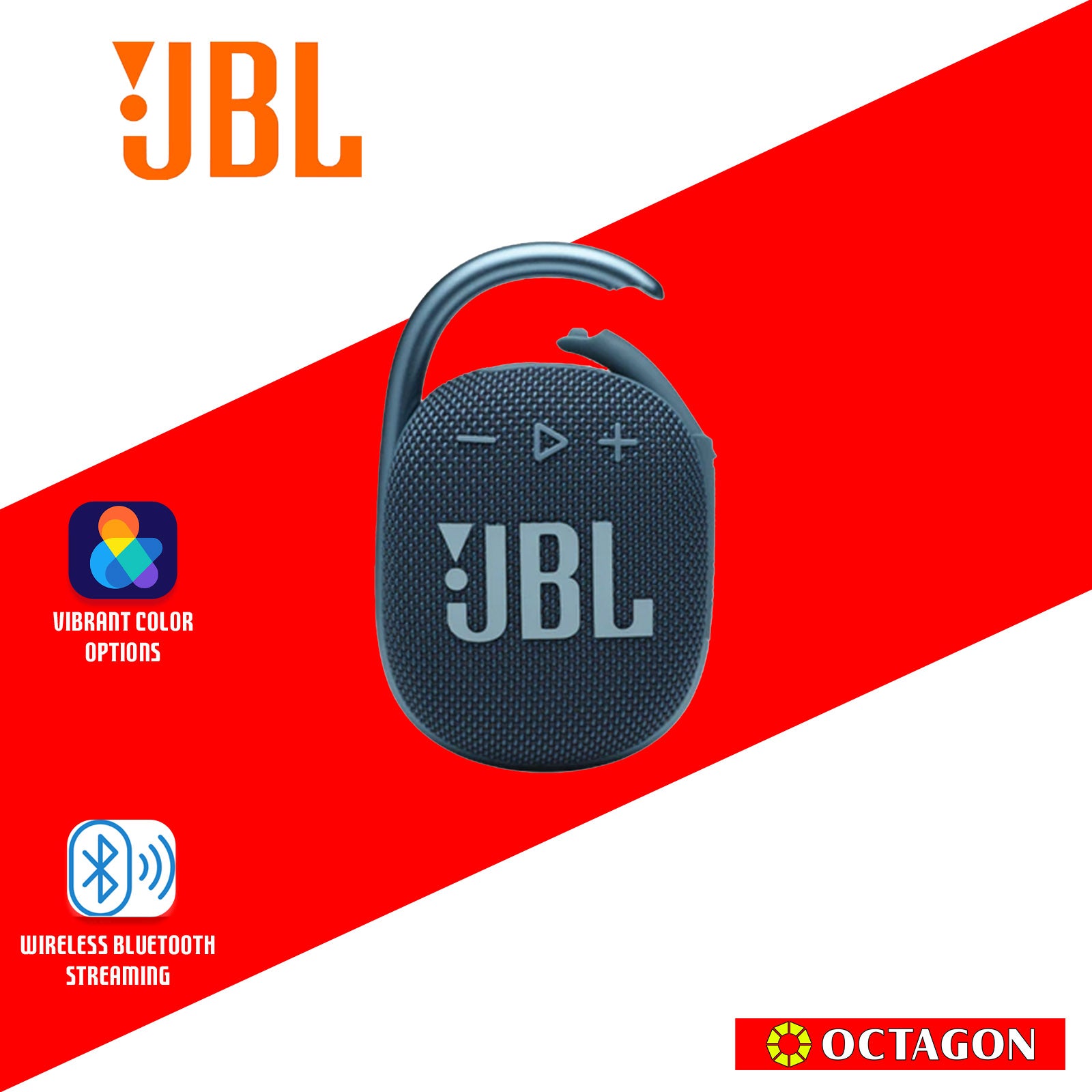 JBL CLIP 4 BLUE BT SPEAKER ULTRA