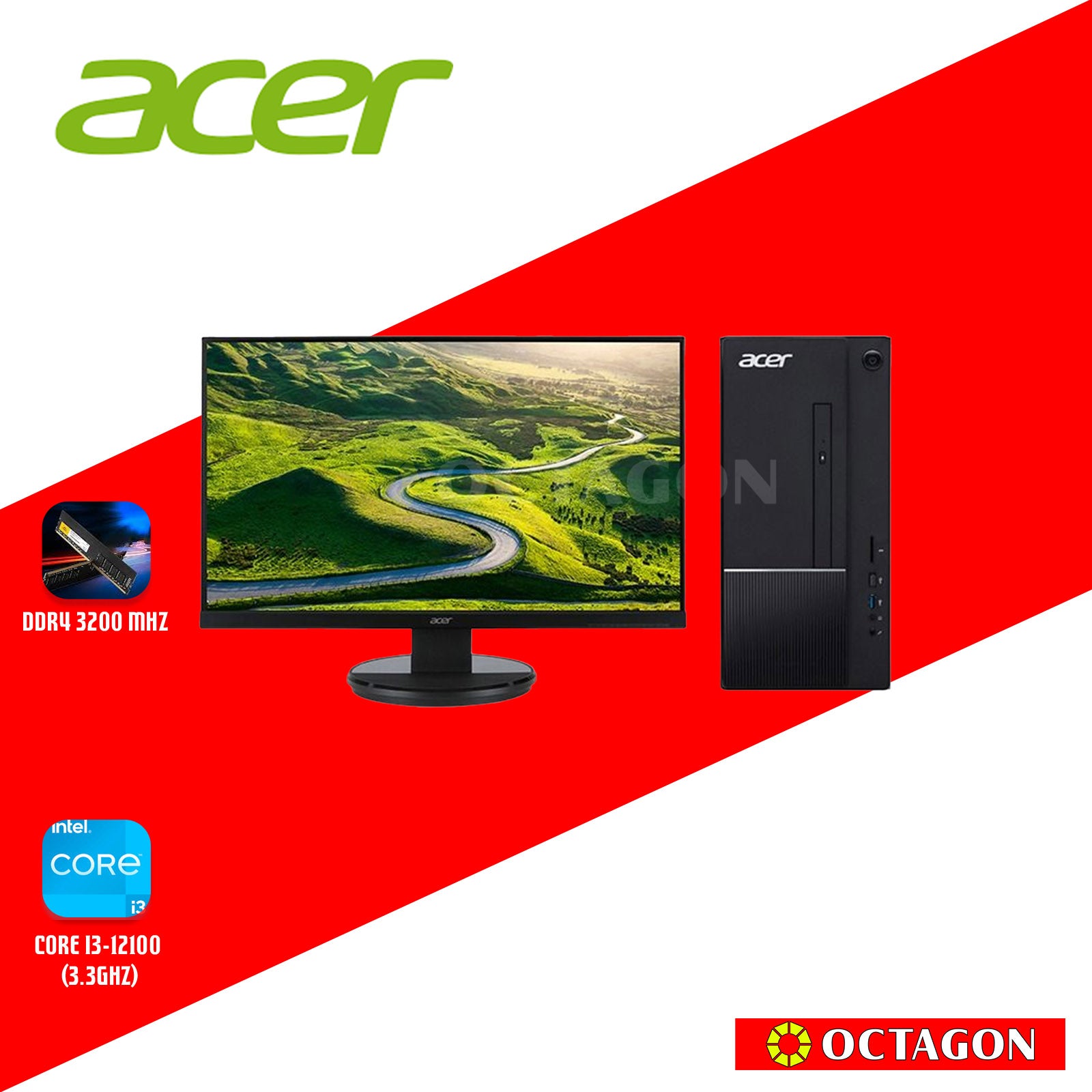 ACER ASPIRE TC1750-I3/ CORE I3-12100