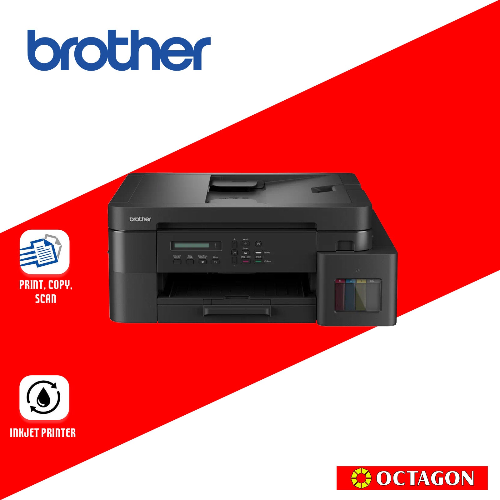 BROTHER DCP-T830DW 3IN1 PRINTER