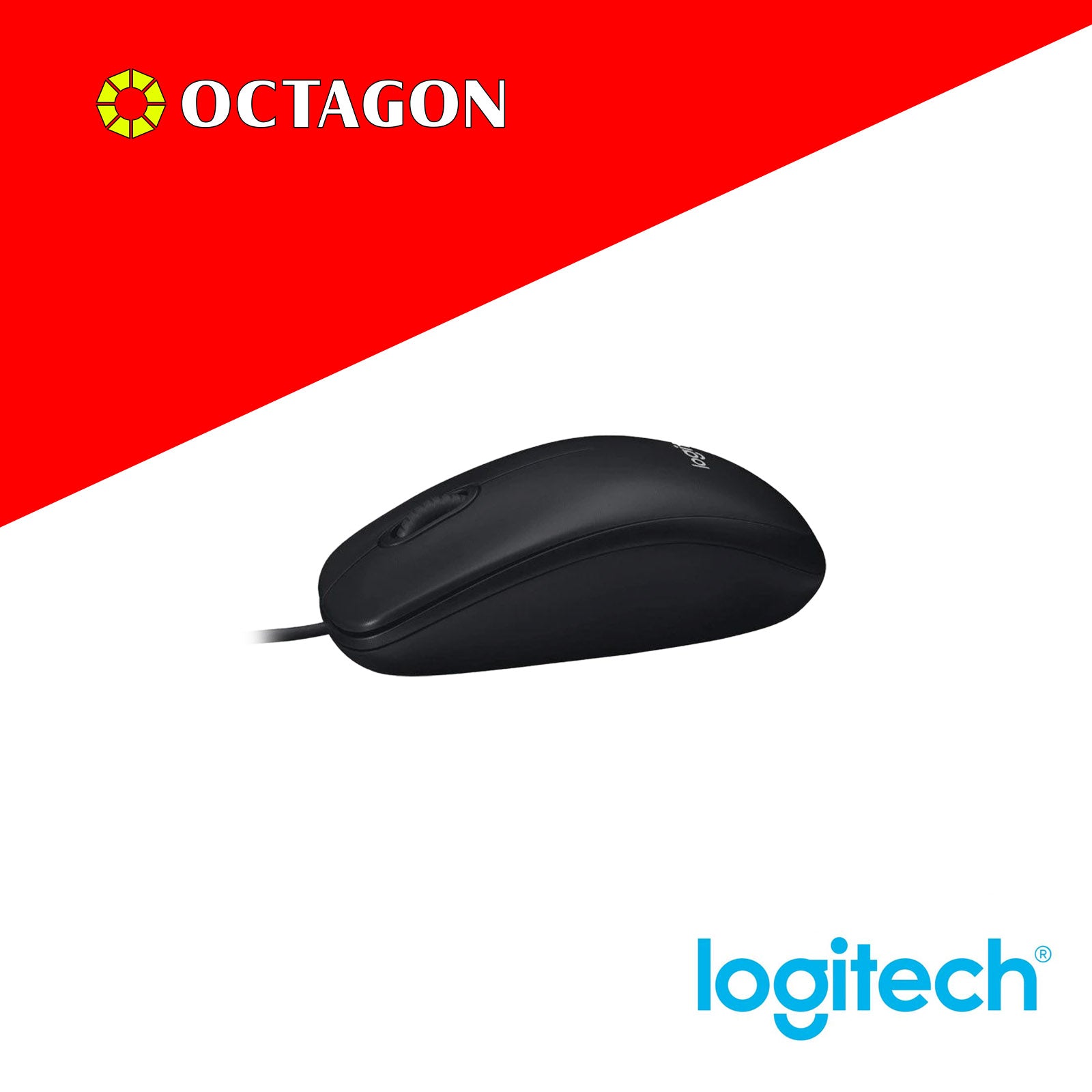 LOGITECH B100 BOX BLACK OPT. USB MOUSE