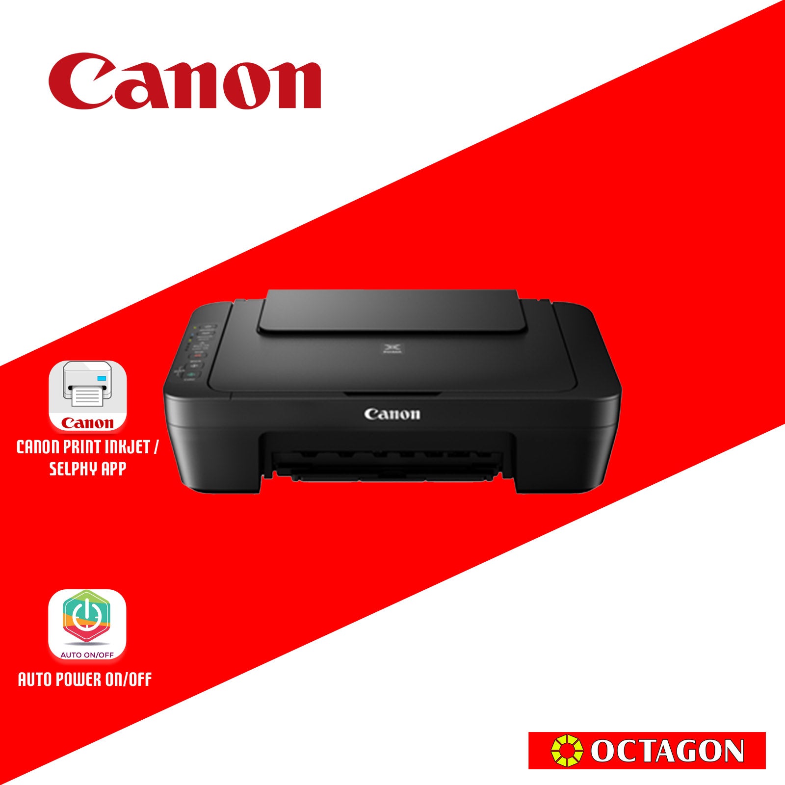 CANON PIXMA MG3070S BLACK WIRELESS