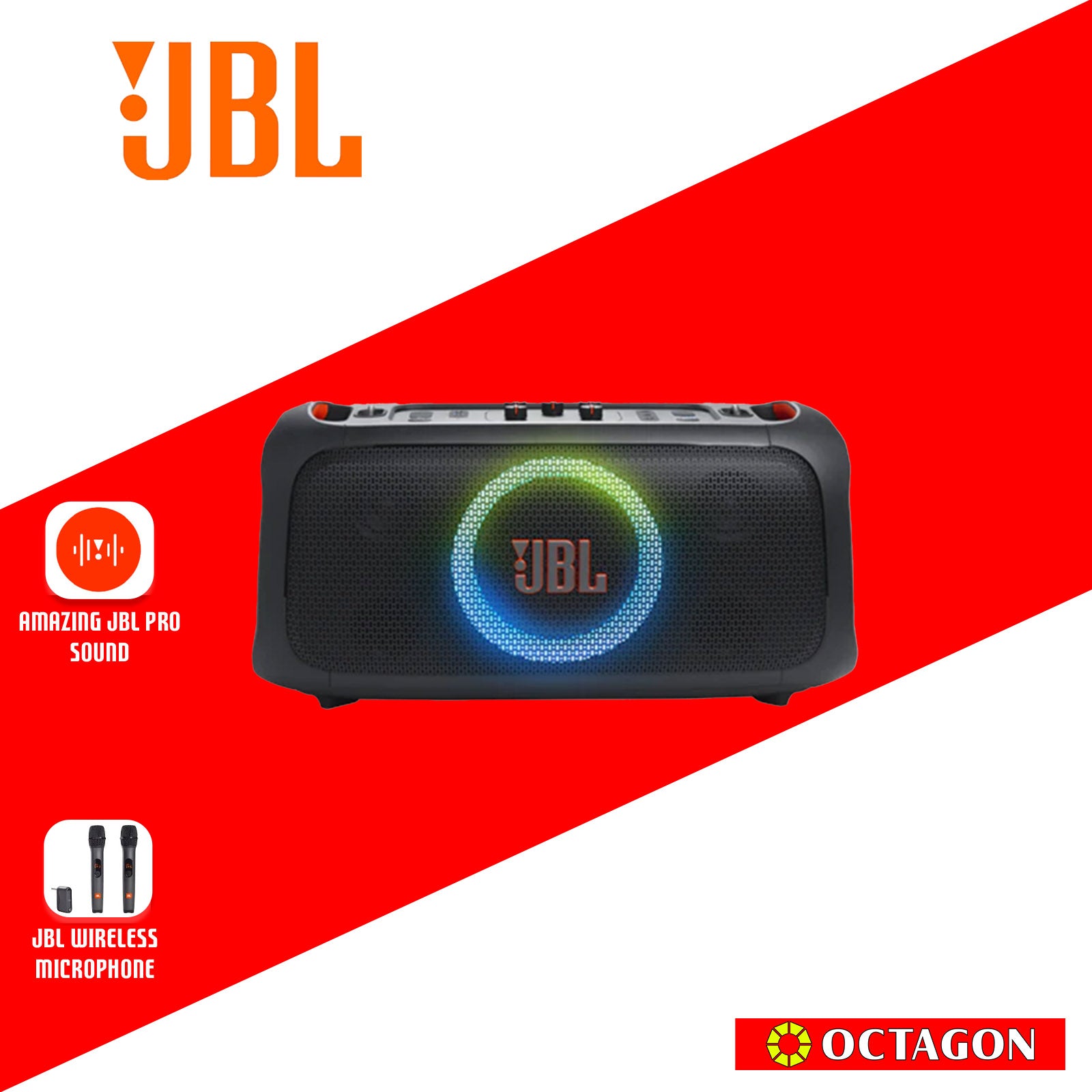 JBL PARTYBOX ON THE GO SPEAKER