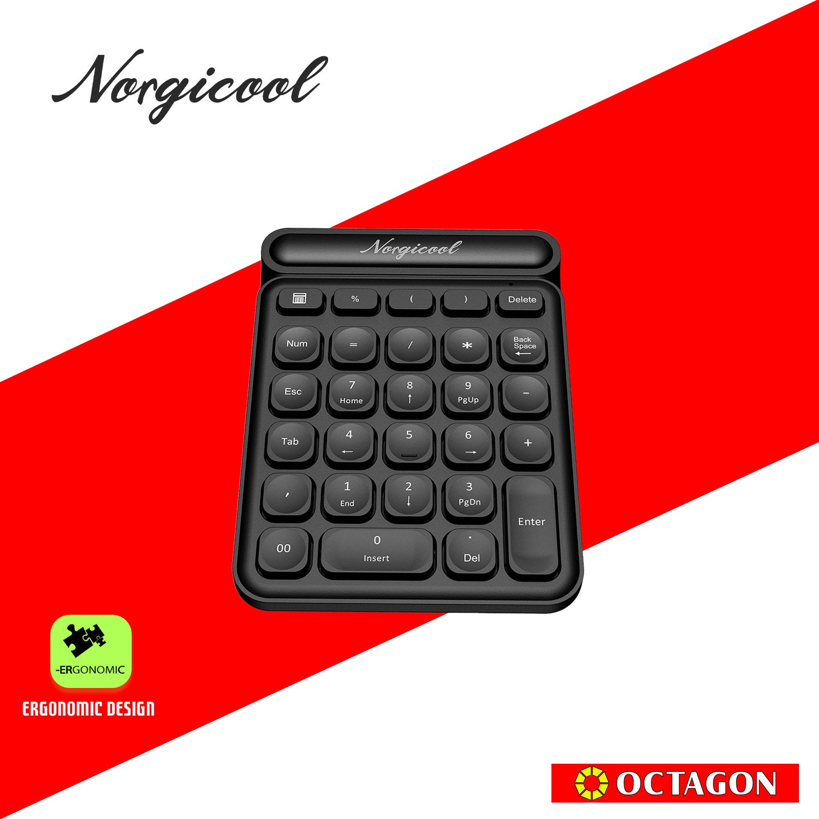 NORGICOOL NK1102 USB NUMERIC KEYPAD