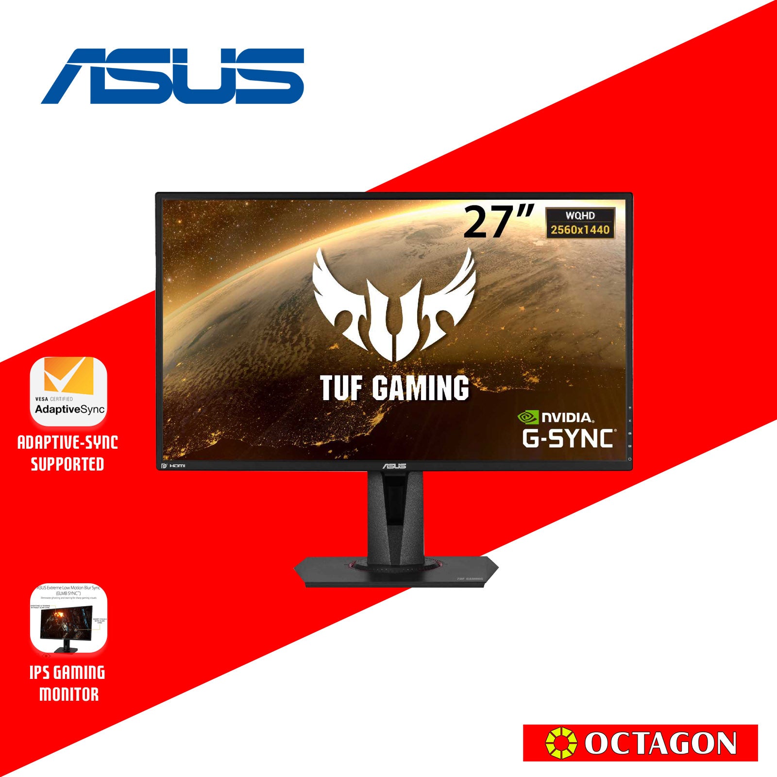 ASUS TUF GAMING VG27AQ 27 HDR GAMING