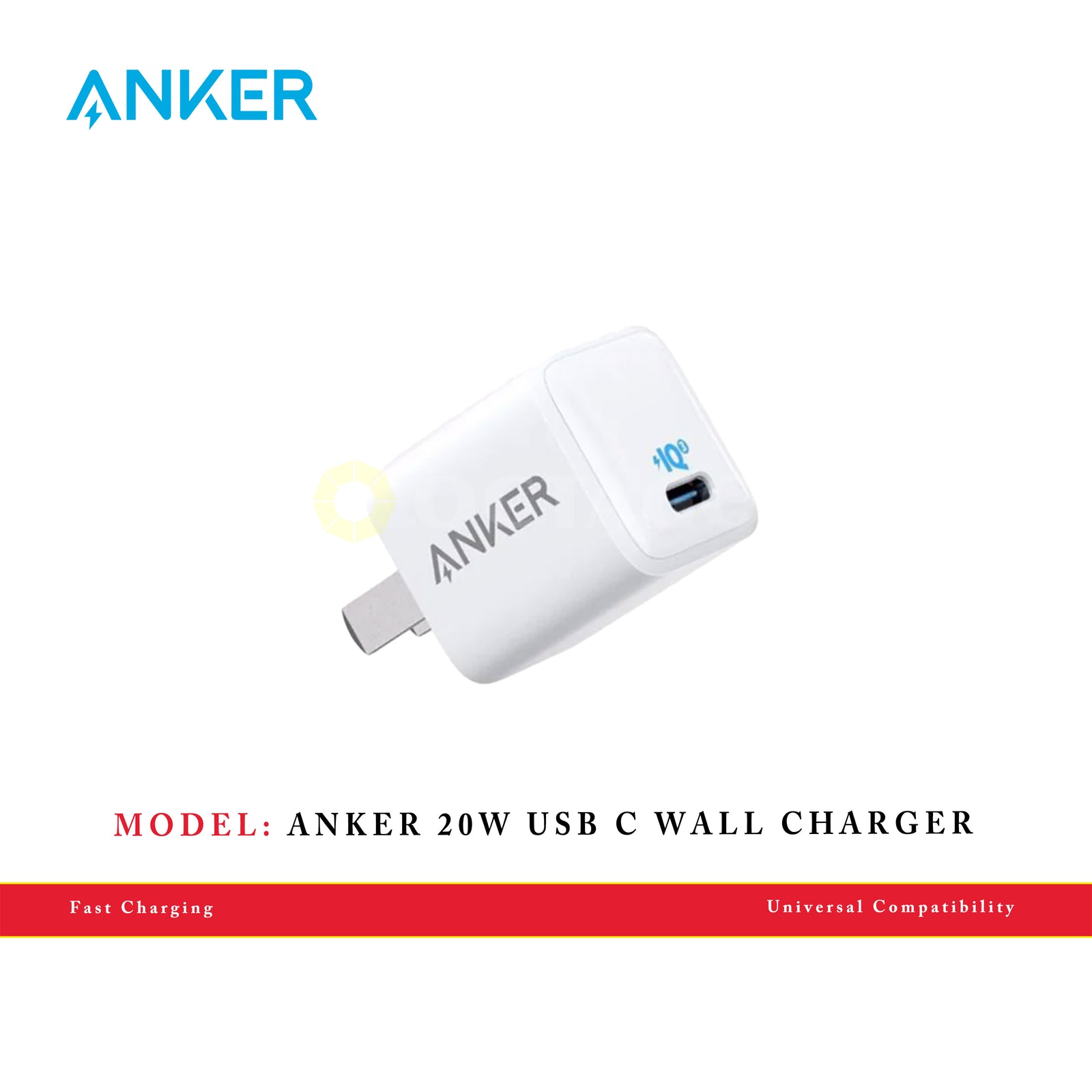 ANKER 20W USB C WALL CHARGER