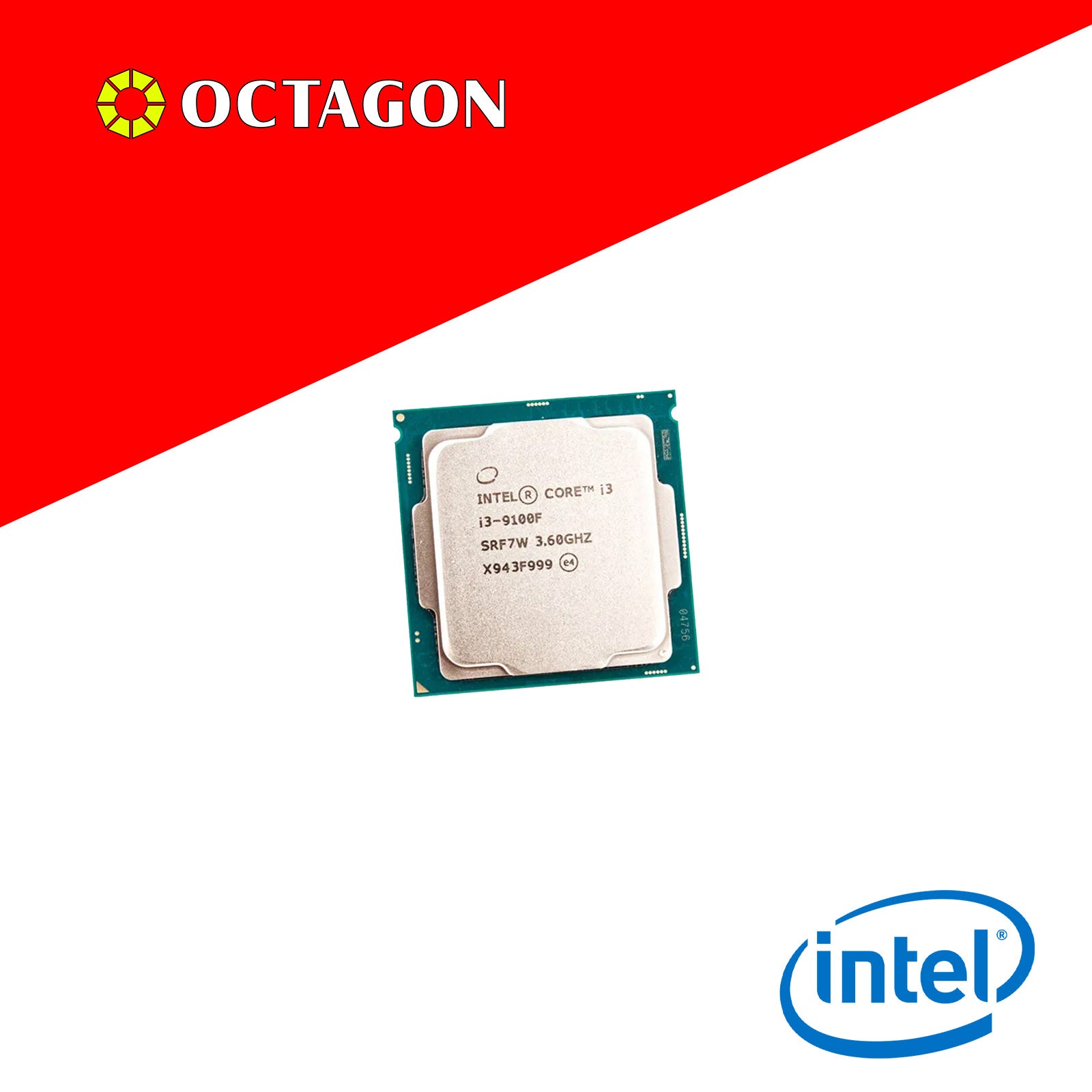 INTEL CORE I3-9100F 3.6GHZ