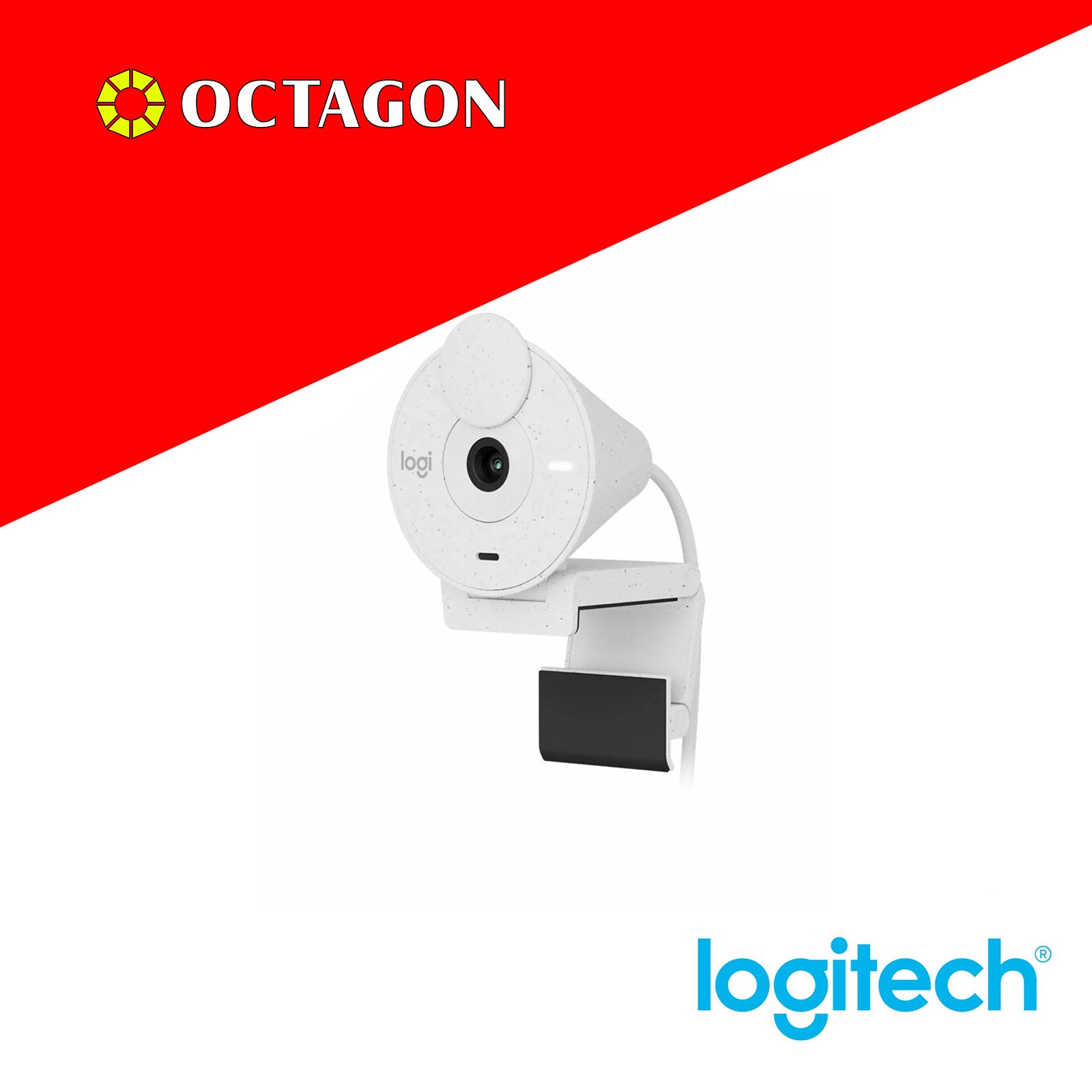 LOGITECH BRIO 300 WHITE WEBCAM 1080P