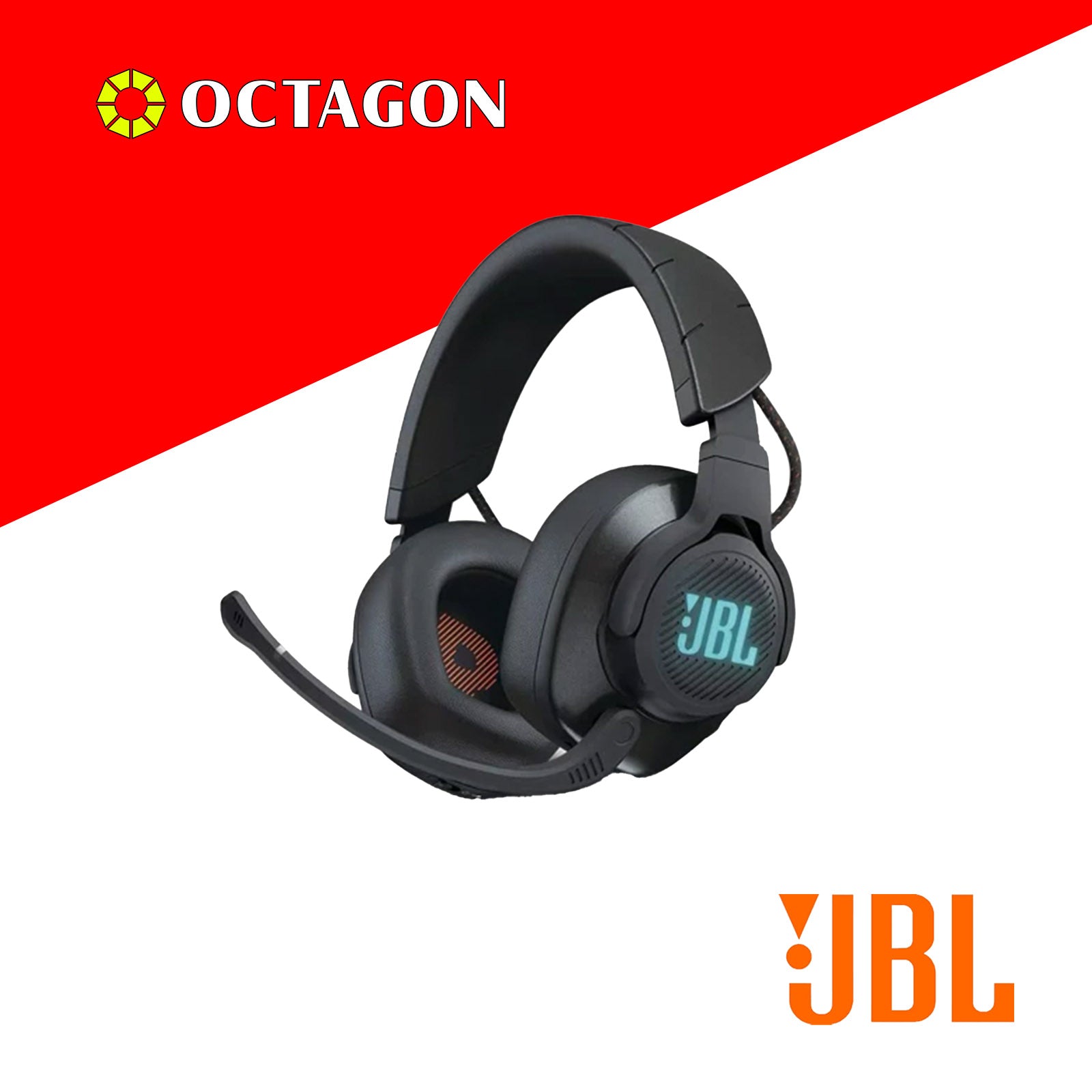 JBL QUANTUM 600 BLACK HEADSET LED