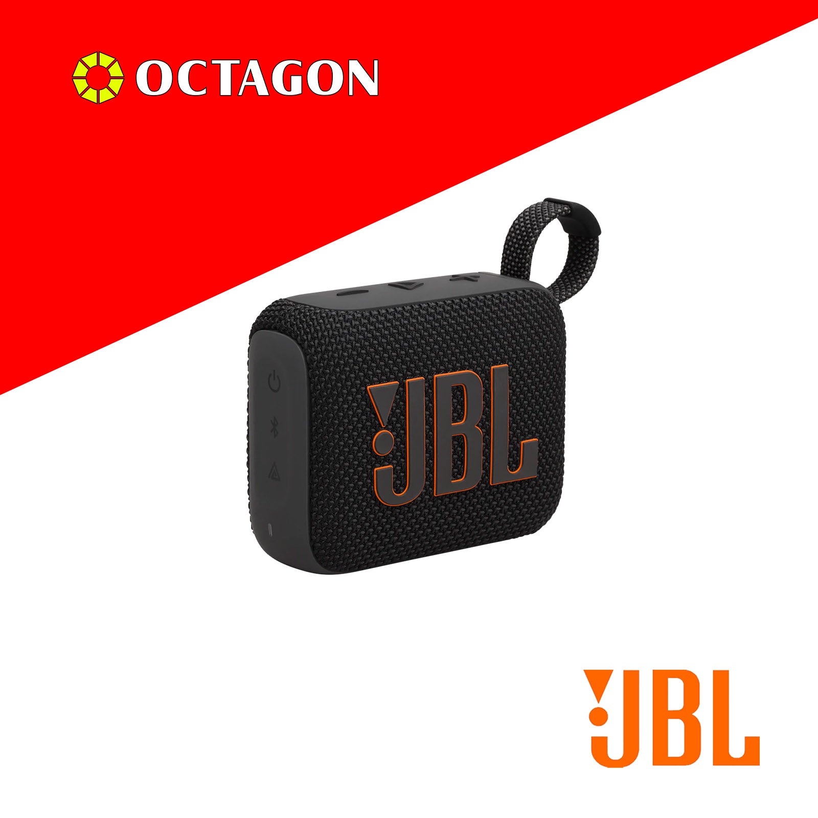 JBL GO 4 BT BLACK SPEAKER PORTABLE WATER