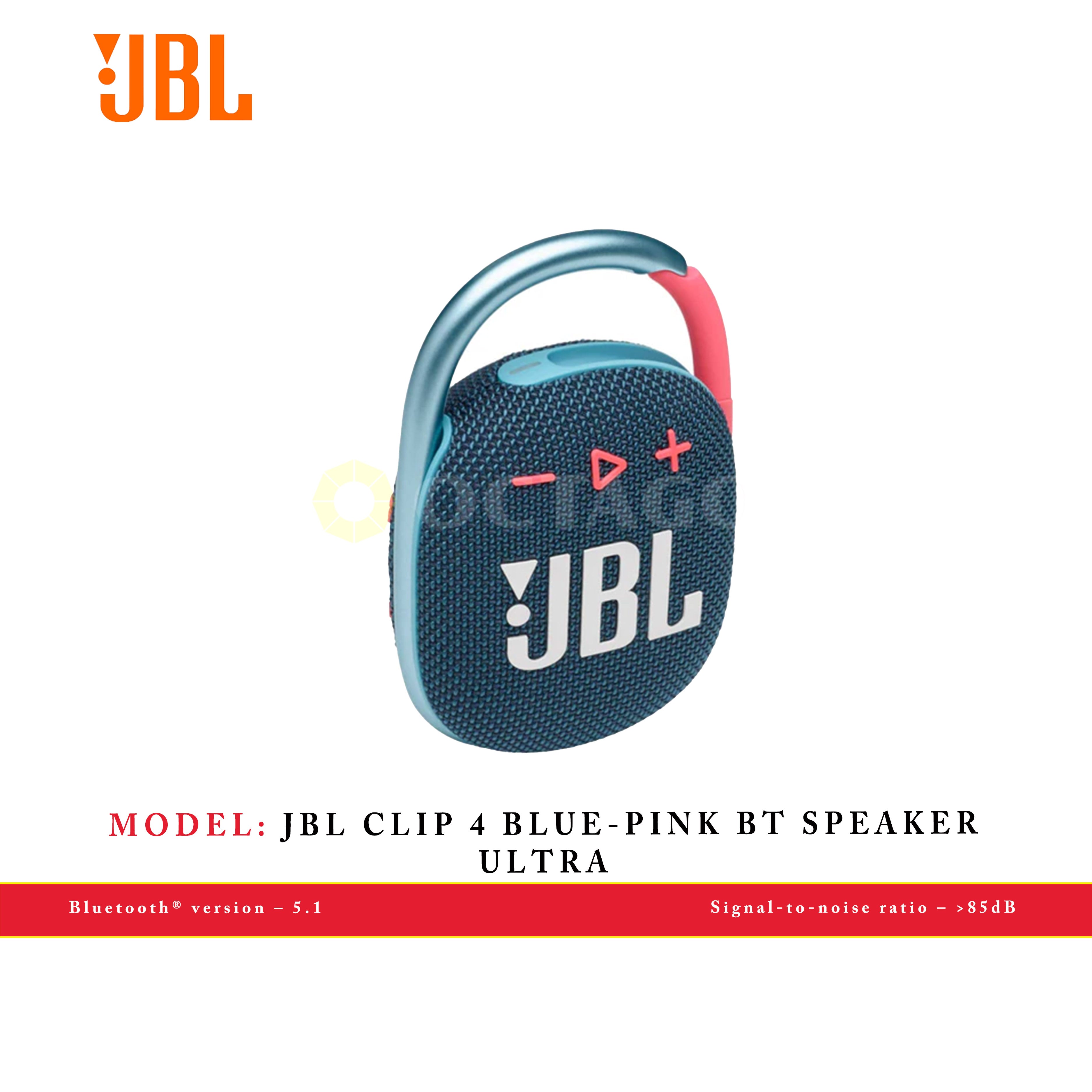 JBL CLIP 4 BLUE-PINK BT SPEAKER ULTRA