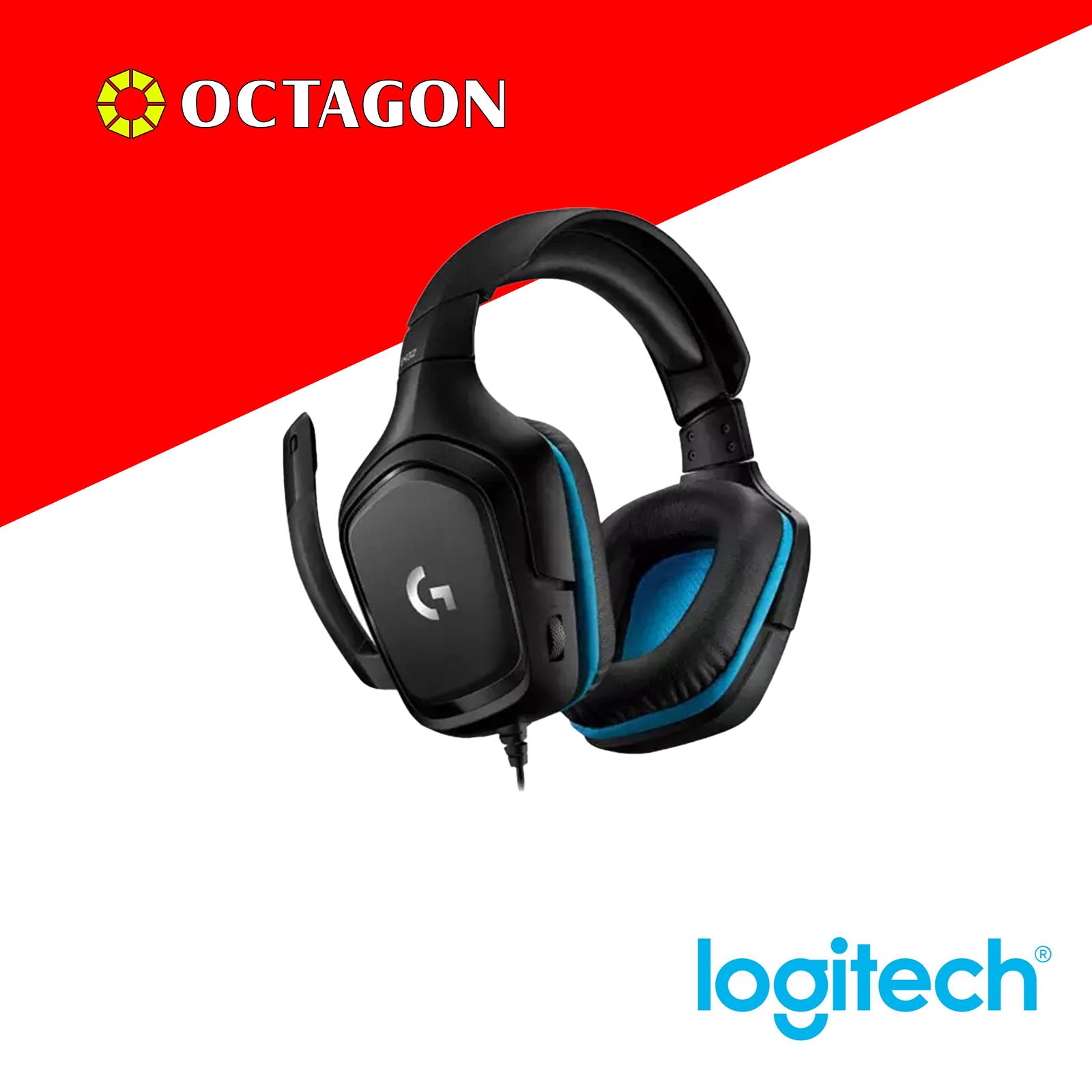 LOGITECH G431 7.1 SURROUND SOUND GAMING HEADSET