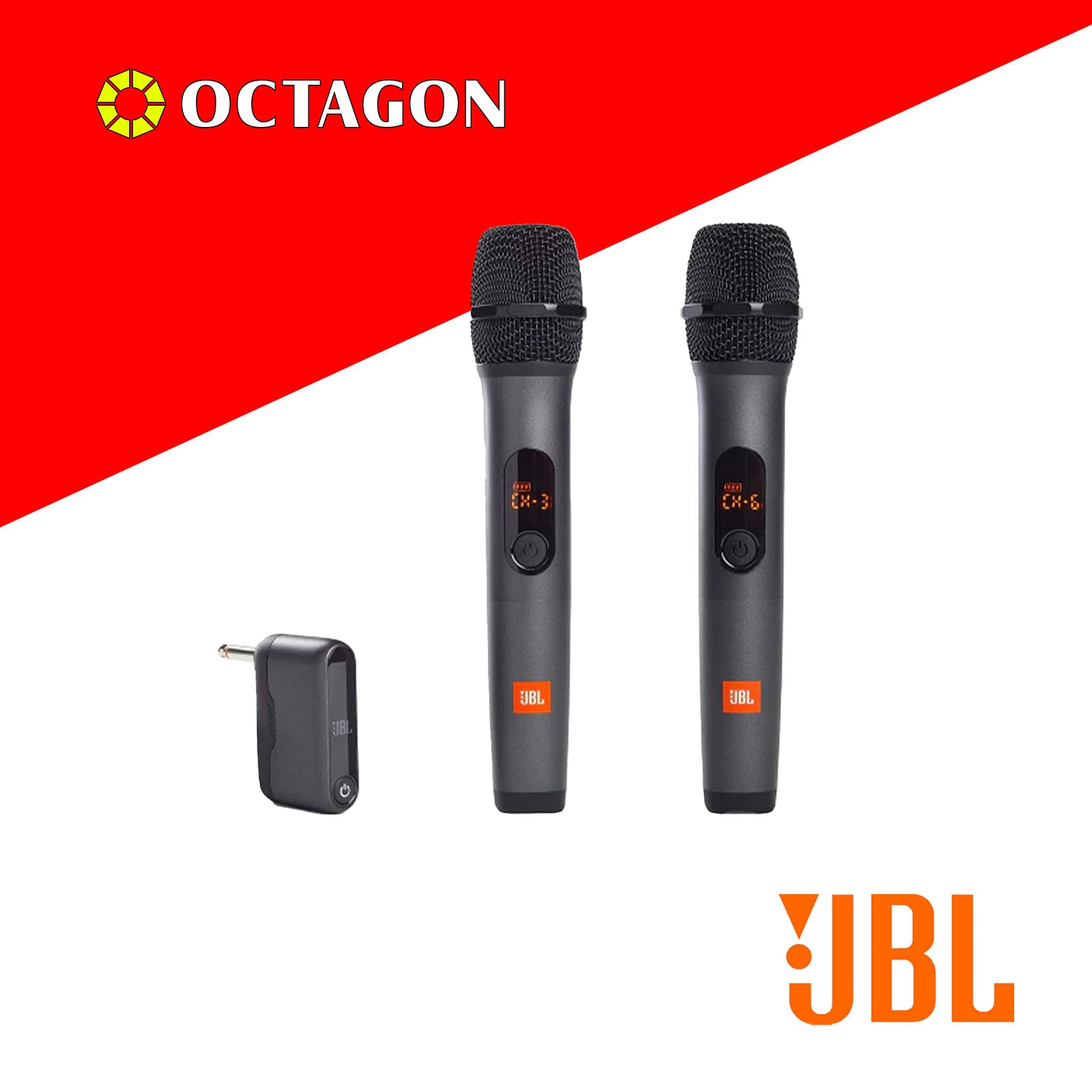 JBL WIRELESS RECHARGEABLE MICROPHONE