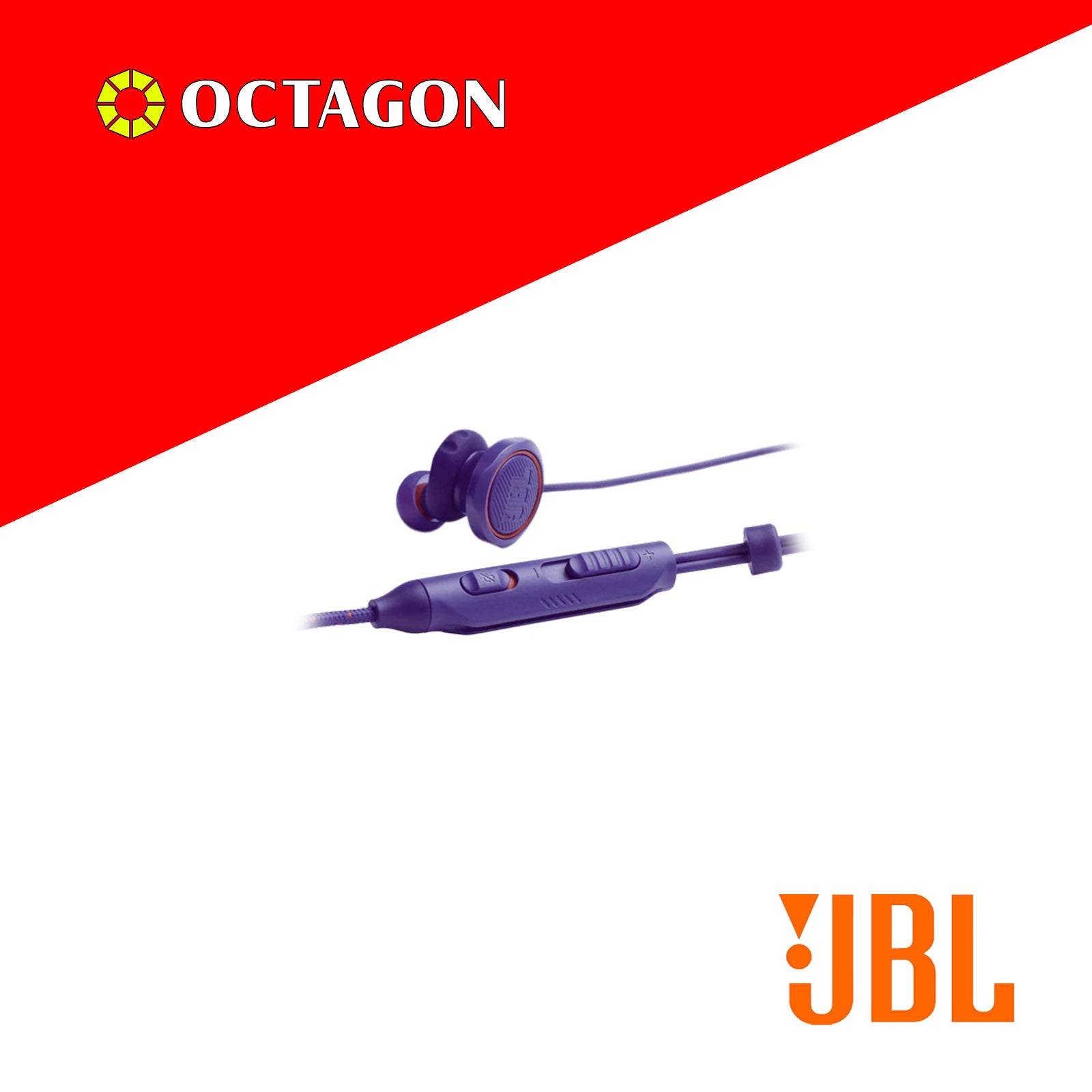 JBL QUANTUM 50 PURPLE IN-EAR EARPHONE