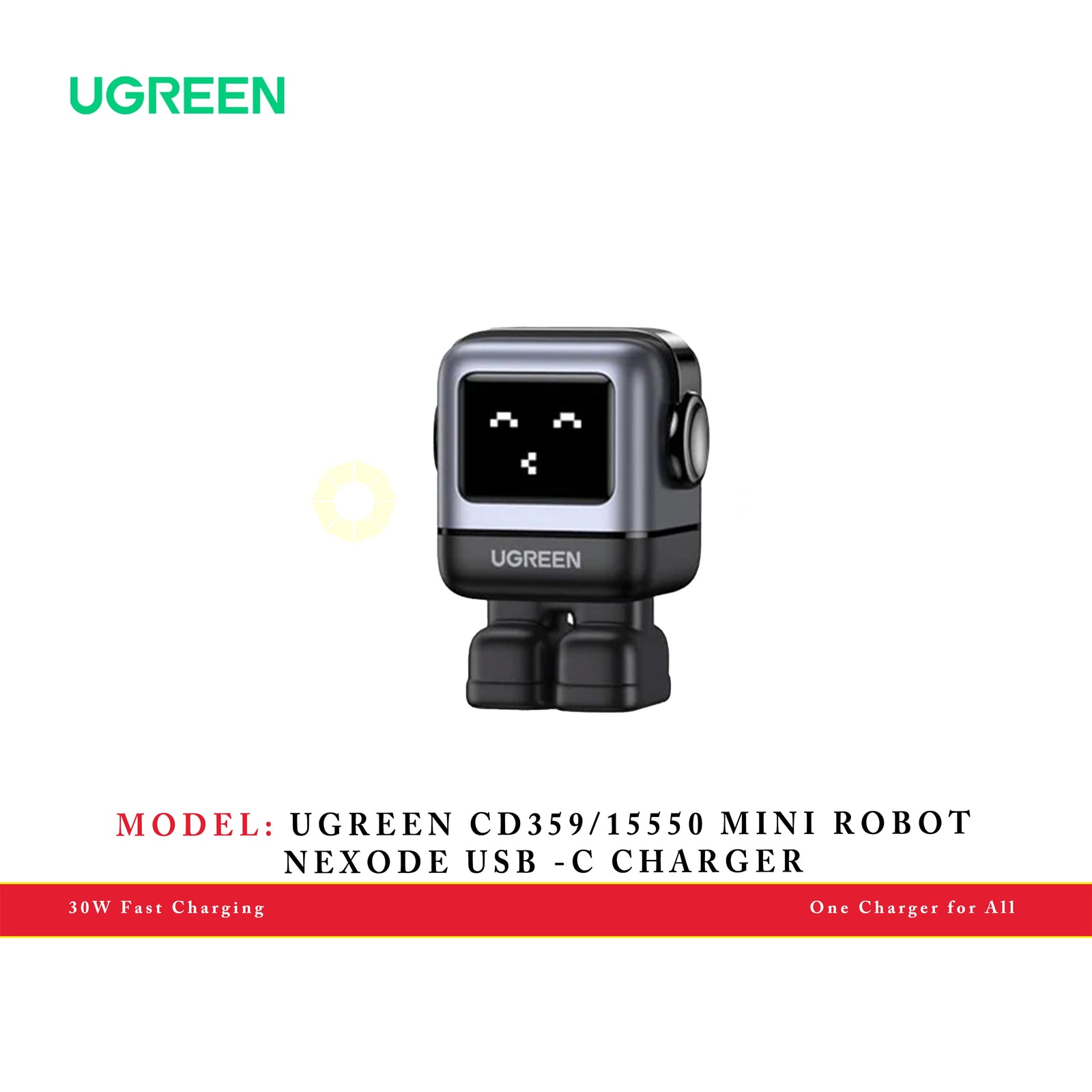 UGREEN CD359/15550 MINI ROBOT NEXODE BK