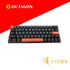 TITAN TKD-831A BACKLIGHT USB MECHANICAL GAMING 64% COMPACT KEYBOARD LUMINOUS MODE 61/64 KEYS