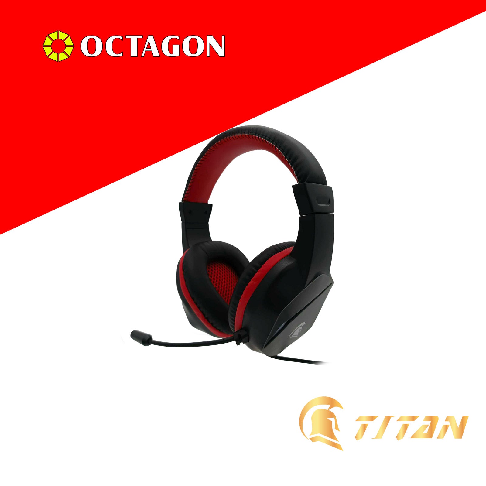 TITAN THP-307 RGB GAMING HEADSET 3.5MM