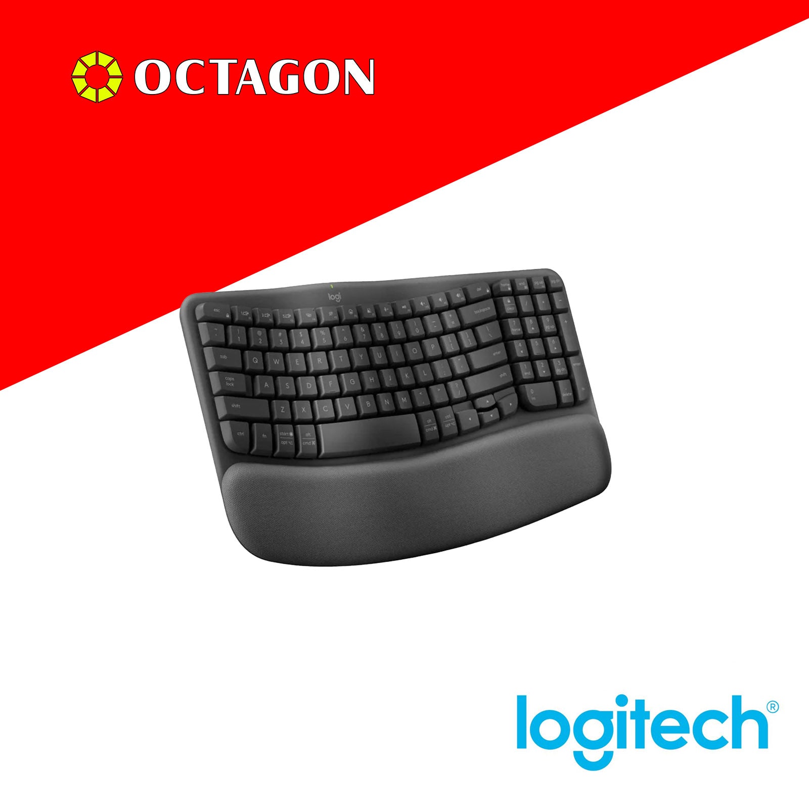 LOGITECH WAVE KEYS GRAPHITE KEYBOARD