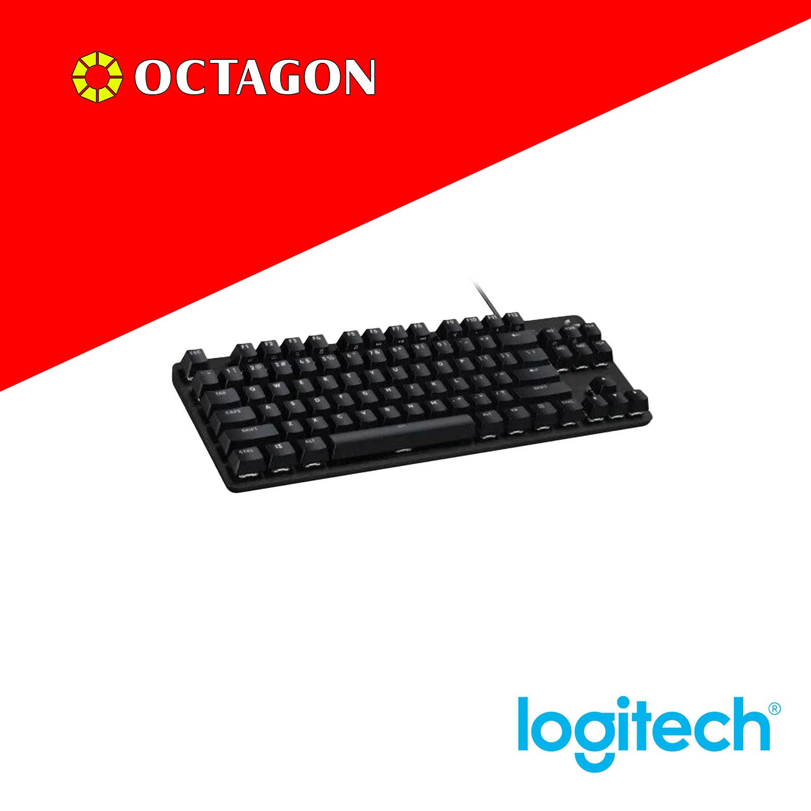 LOGITECH G413 TKL KEYBOARD MECHANICAL