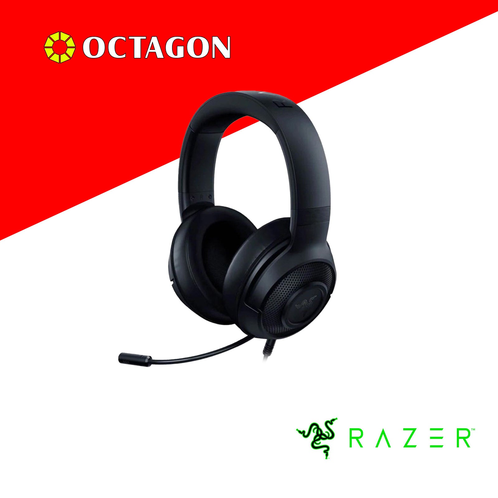 RAZER KRAKEN X LITE ESSENTIAL WIRED