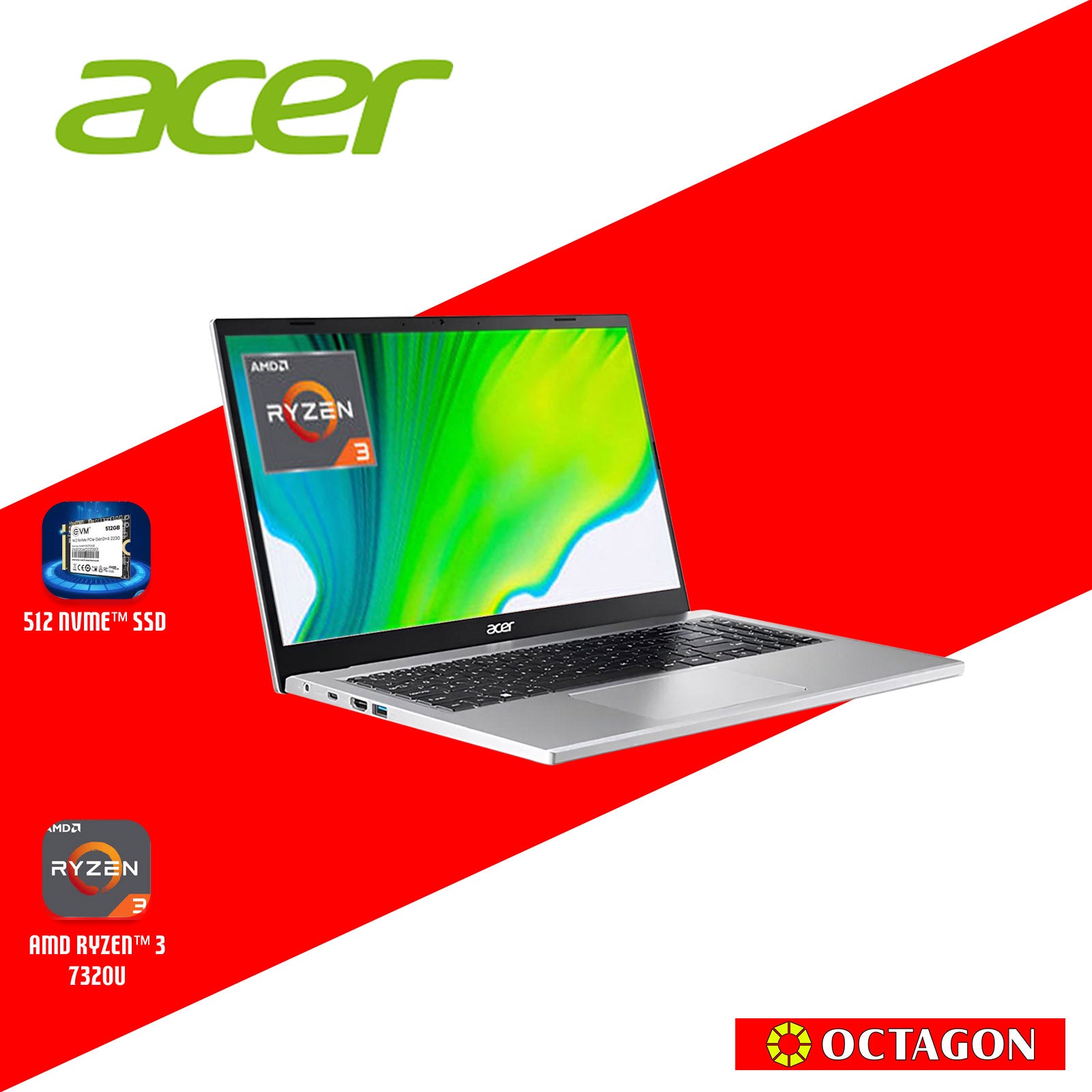 ACER ASPIRE 3 A315-24P-R4KG/ RYZEN 3