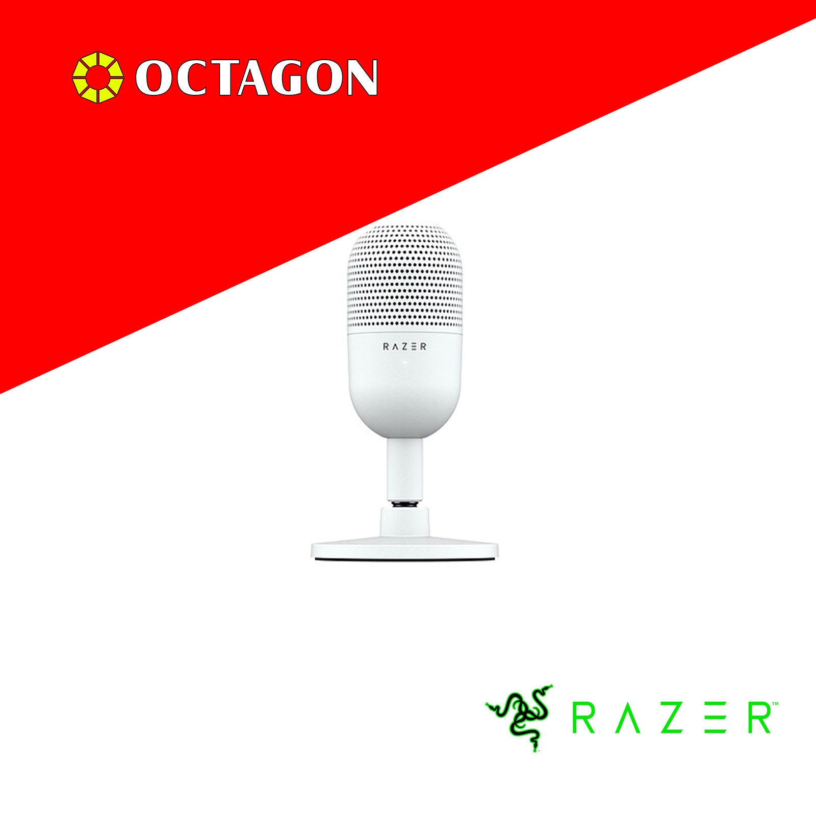 RAZER SEIREN V3 MINI WHITE EDITION ULTRA MICROPHONE