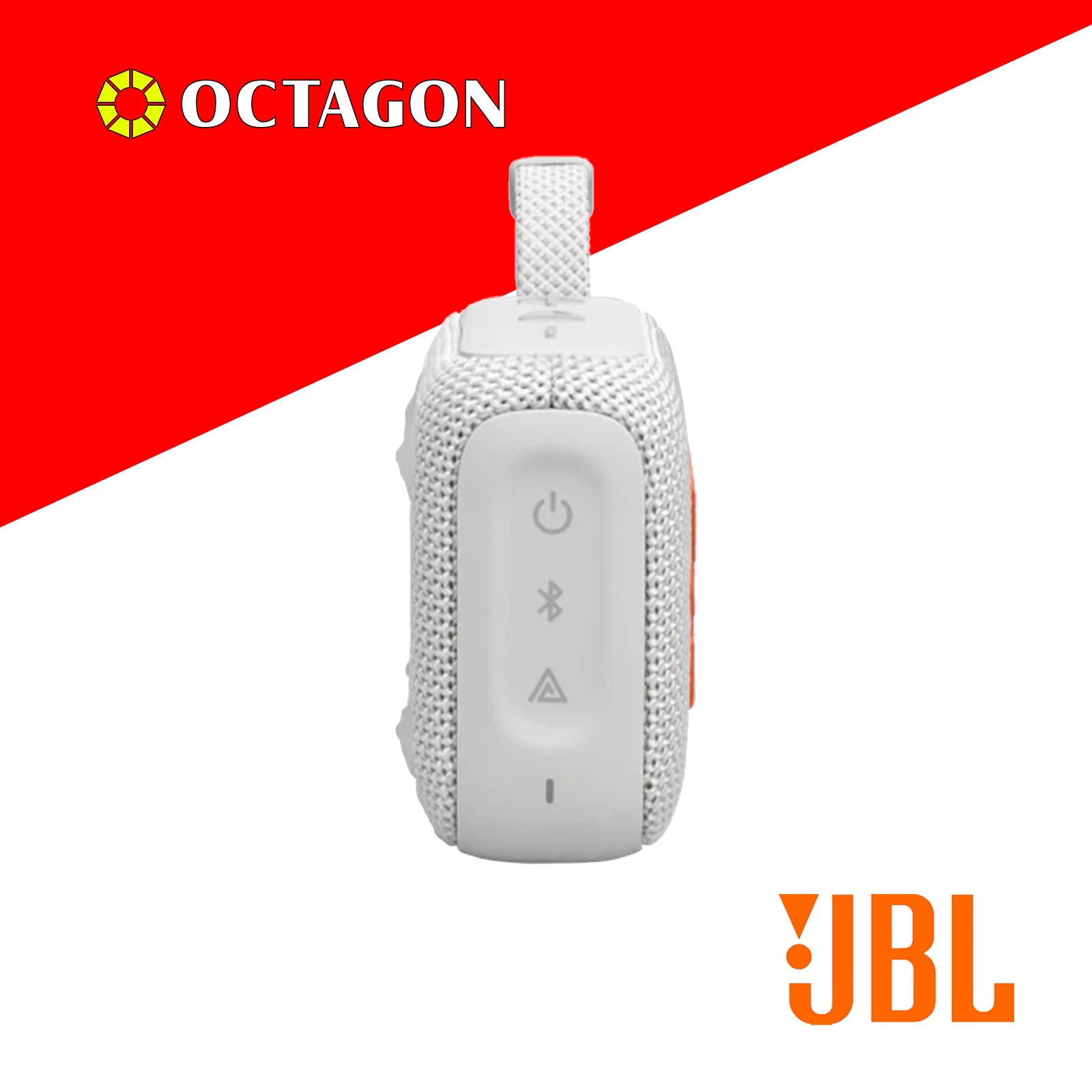 JBL GO 4 BT WHITE SPEAKER PORTABLE